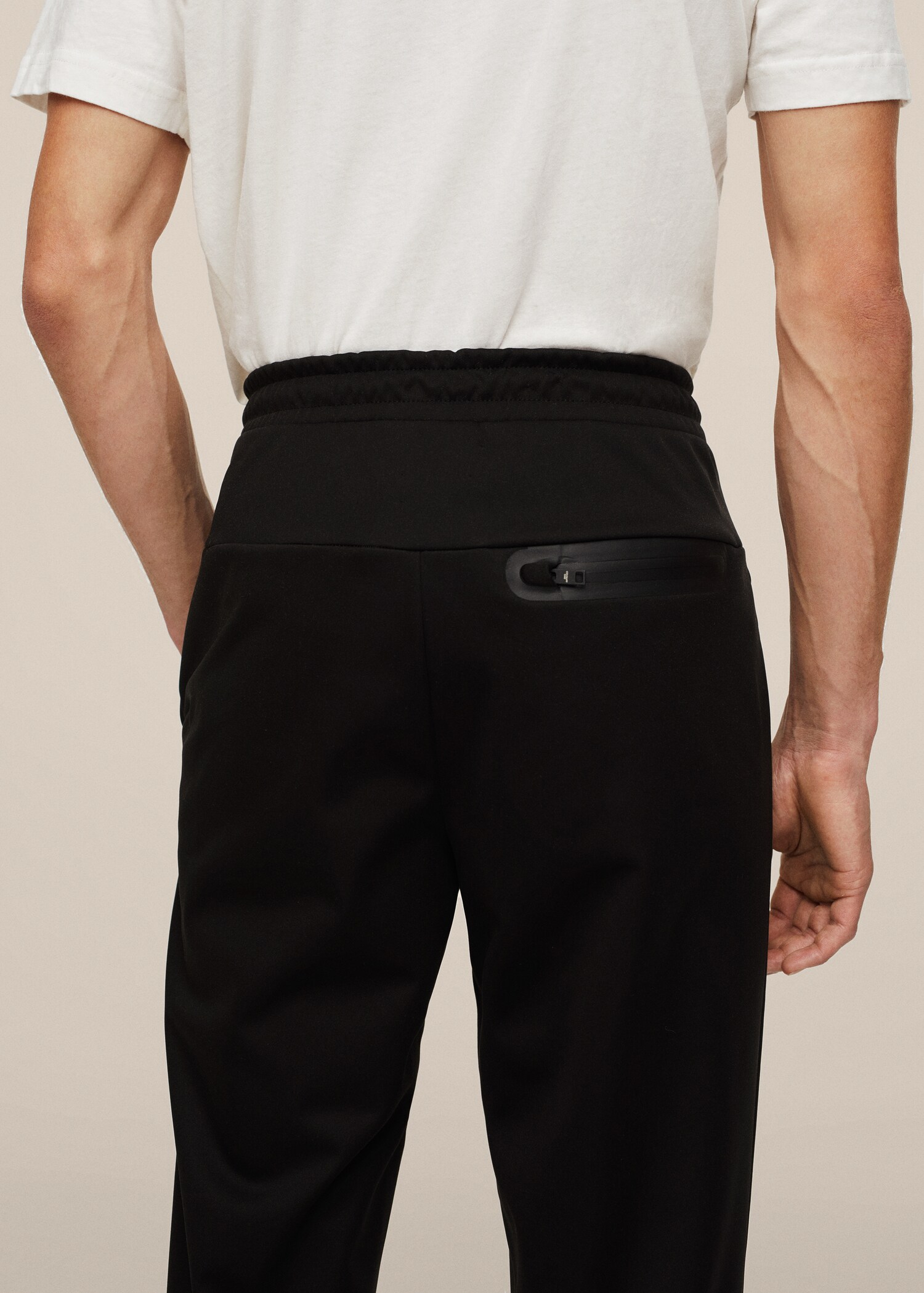 Prodyšné antibakteriální kalhoty jogger - Detail zboží 2