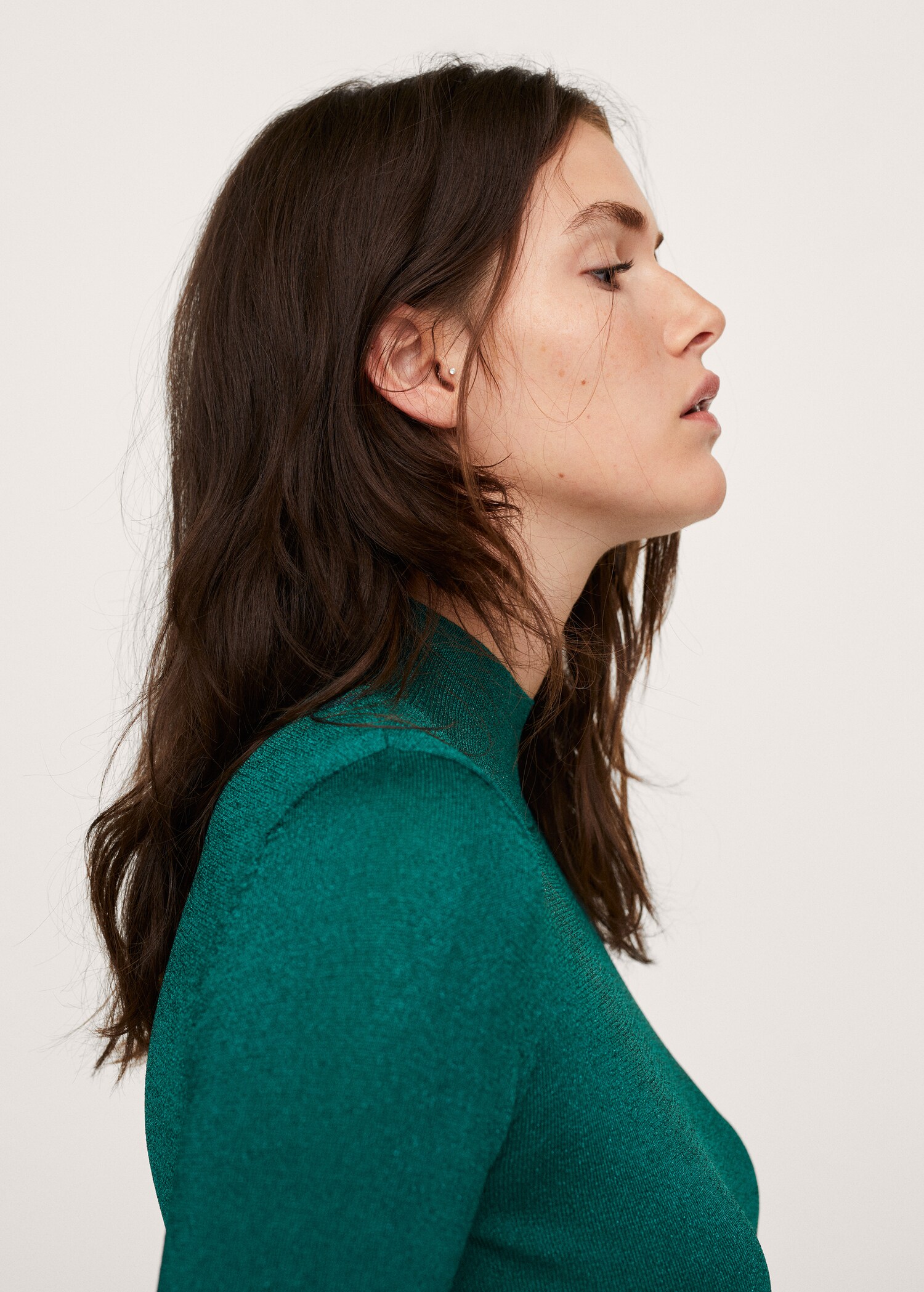 Feiner Pullover mit Metallic-Effekt - Detail des Artikels 3