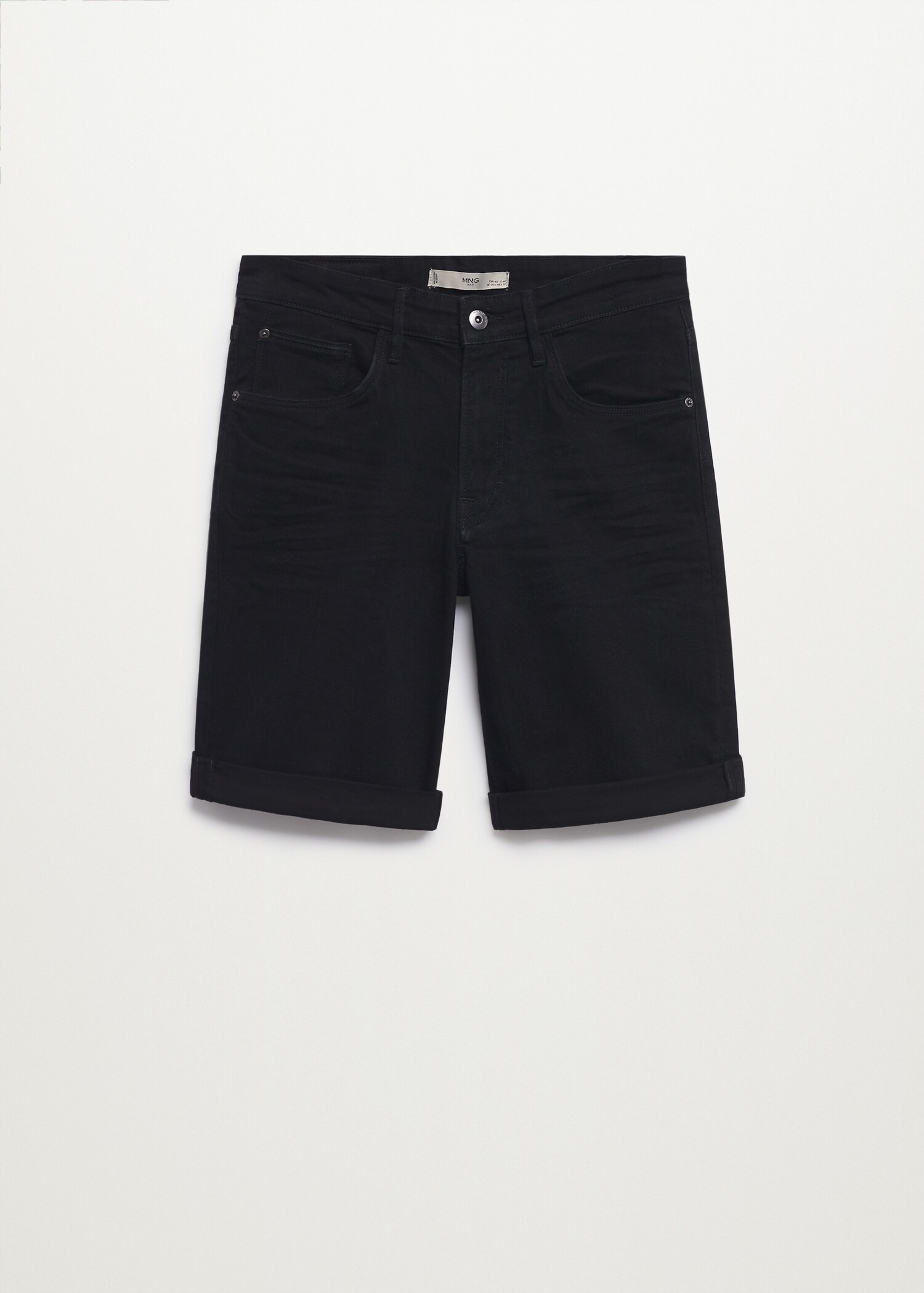 Bermudas vaqueras negras - Artículo sin modelo