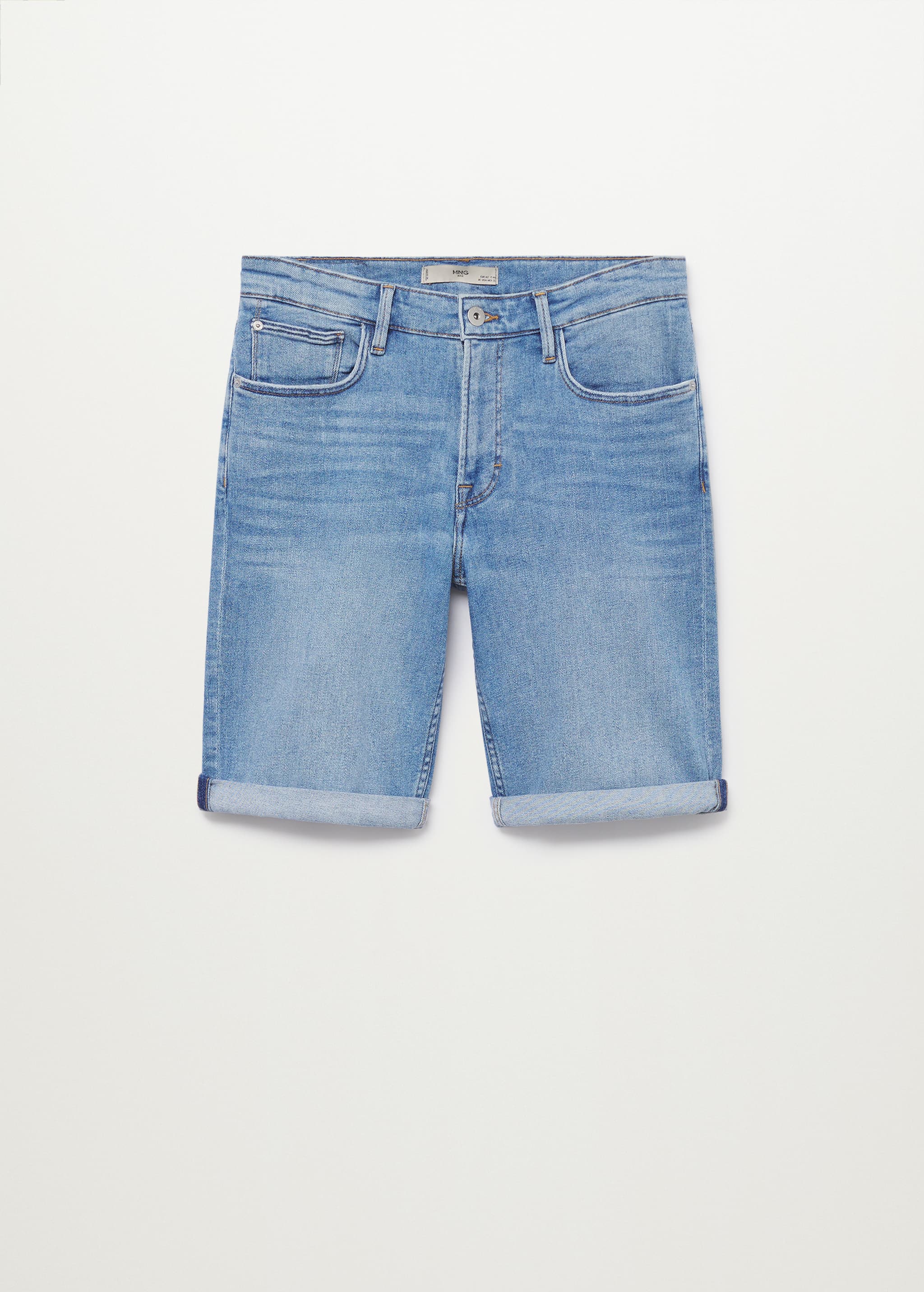 Jeans-Bermudashorts mit mittlerer Waschung - Artikel ohne Model