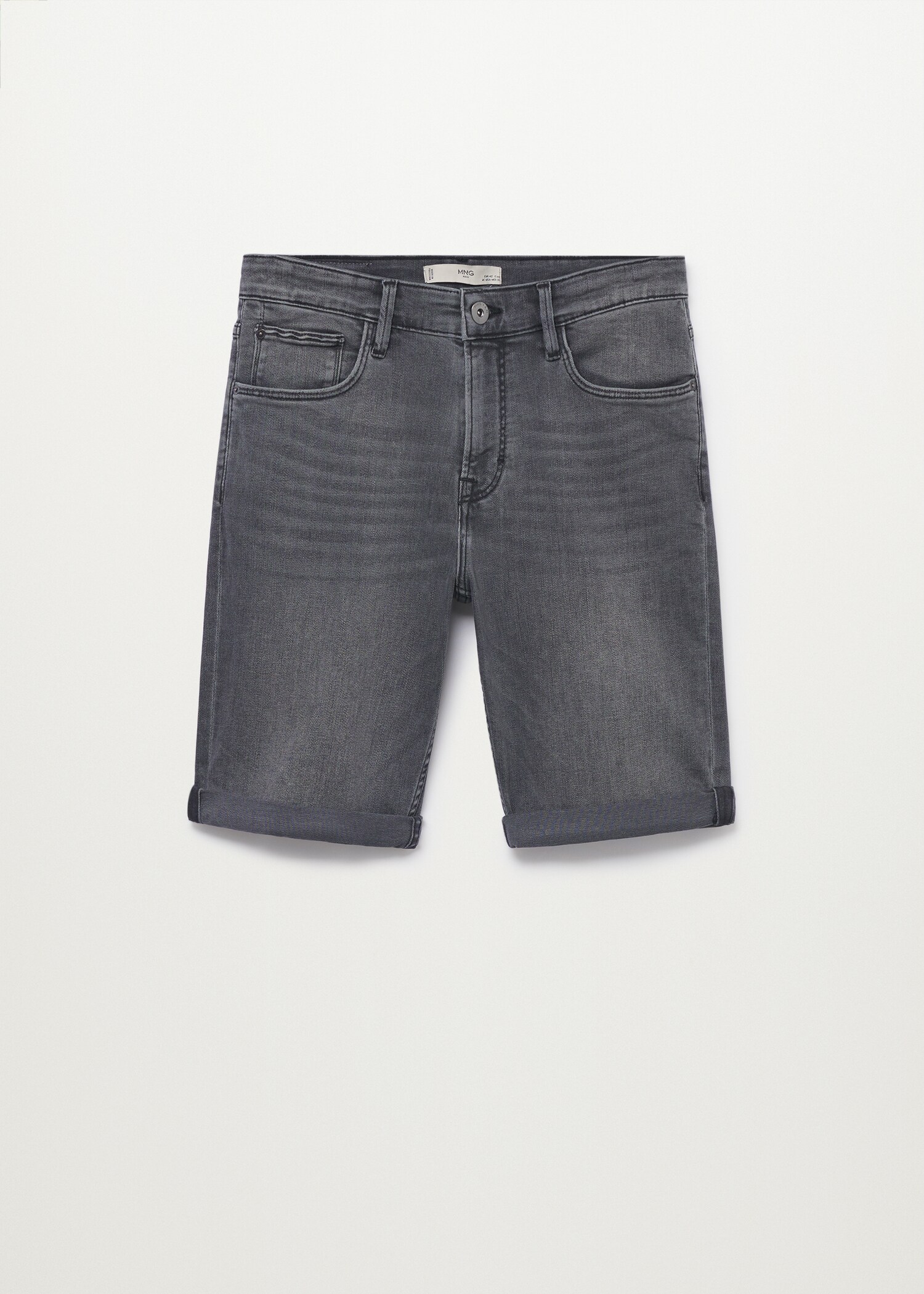 Bermudas denim gris oscuro - Artículo sin modelo