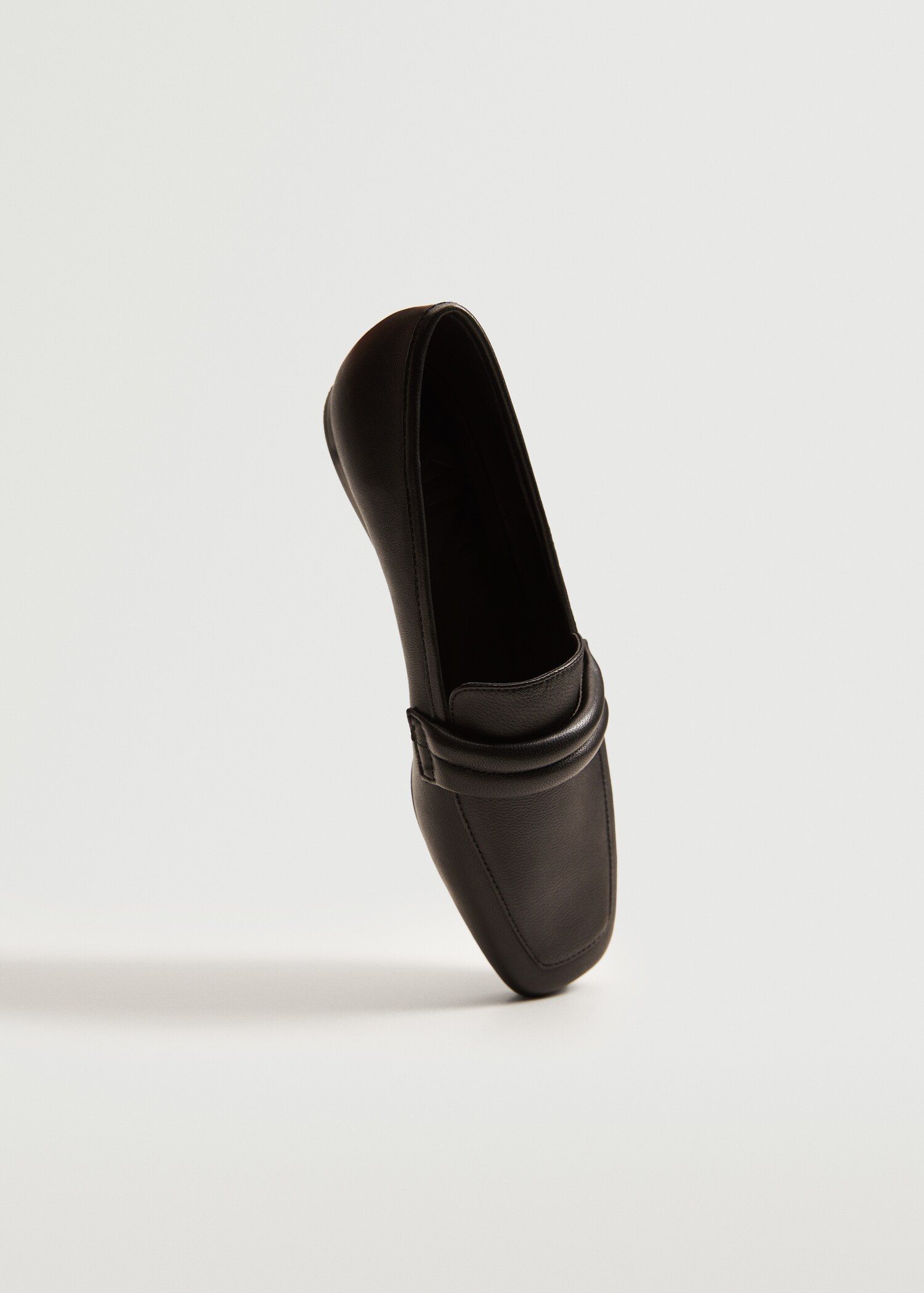 Leather penny loafers - Medium plane