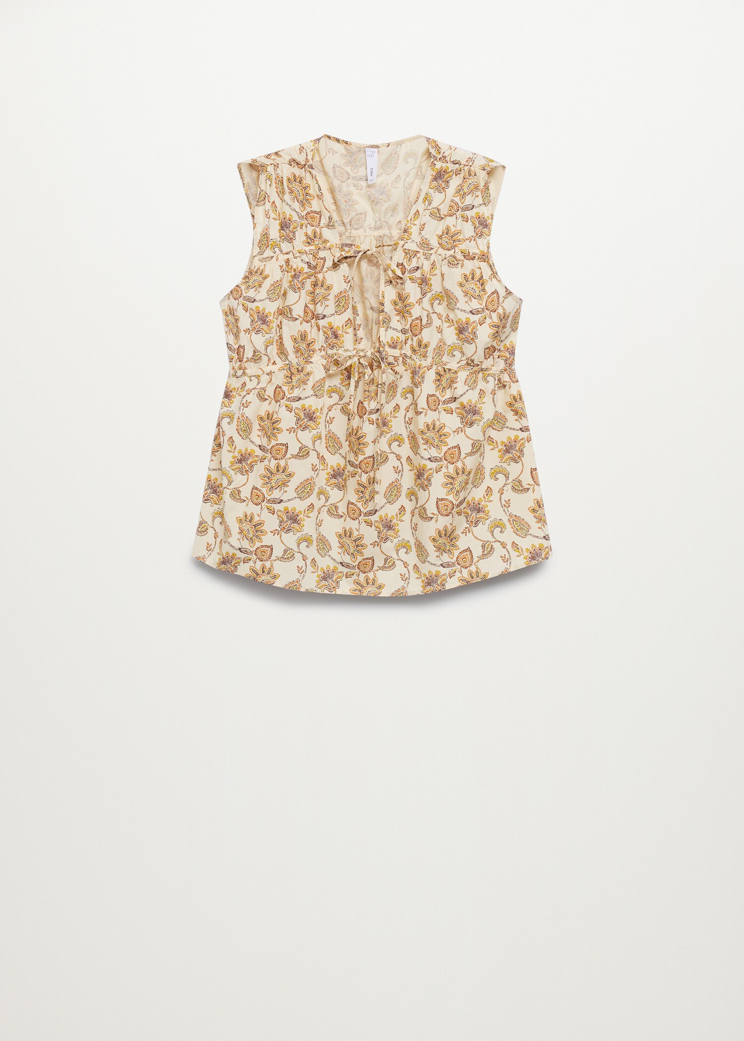 Blusa algodón estampada - Artículo sin modelo