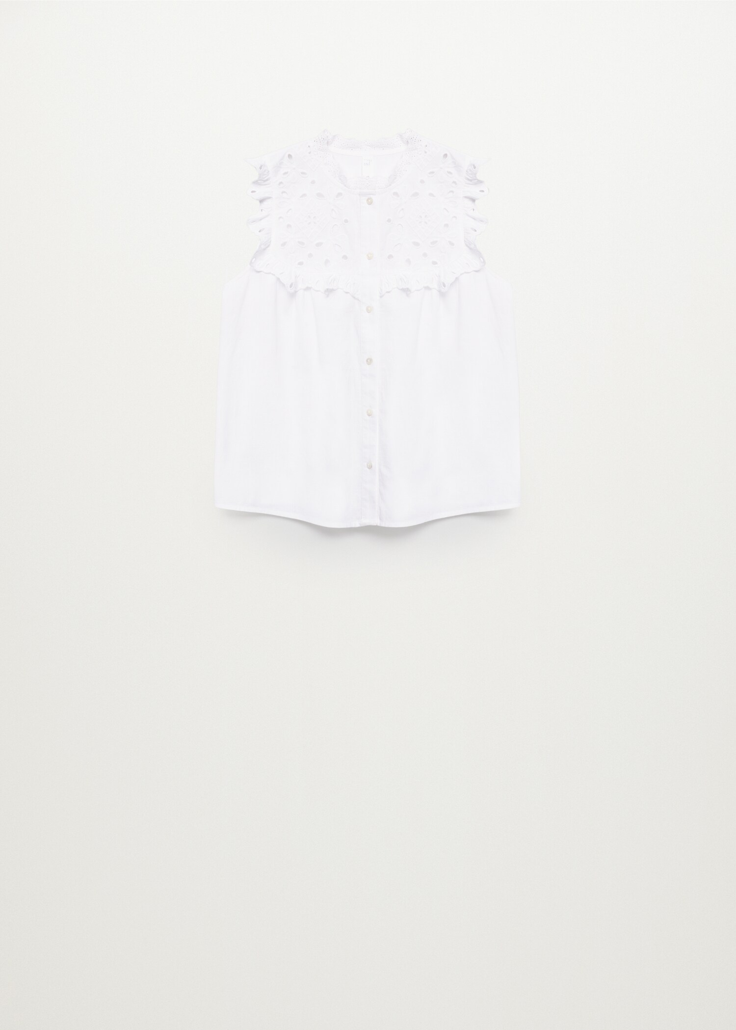 Blusa algodón bordado suizo - Artículo sin modelo