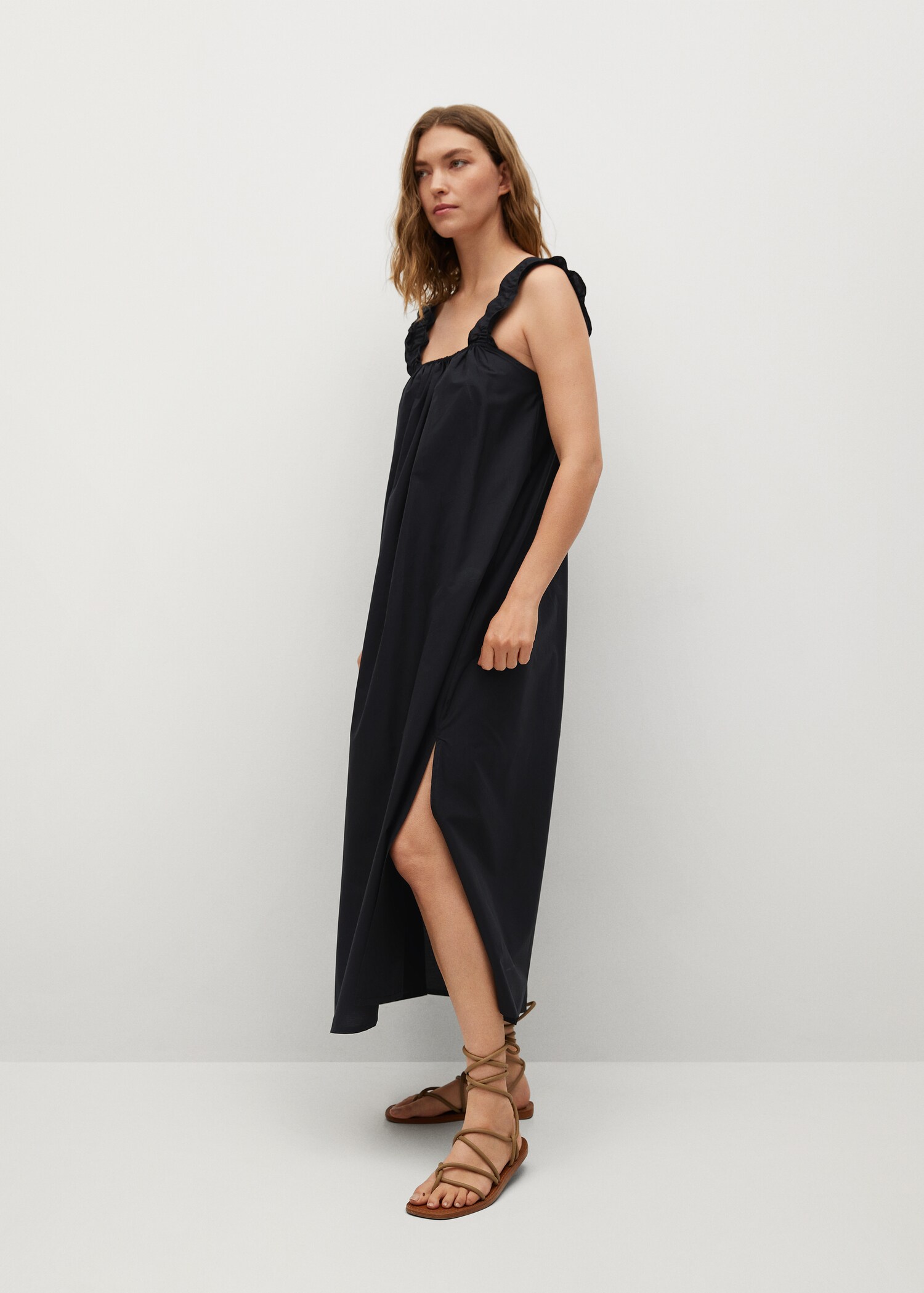 Robe midi 100 % coton - Plan moyen