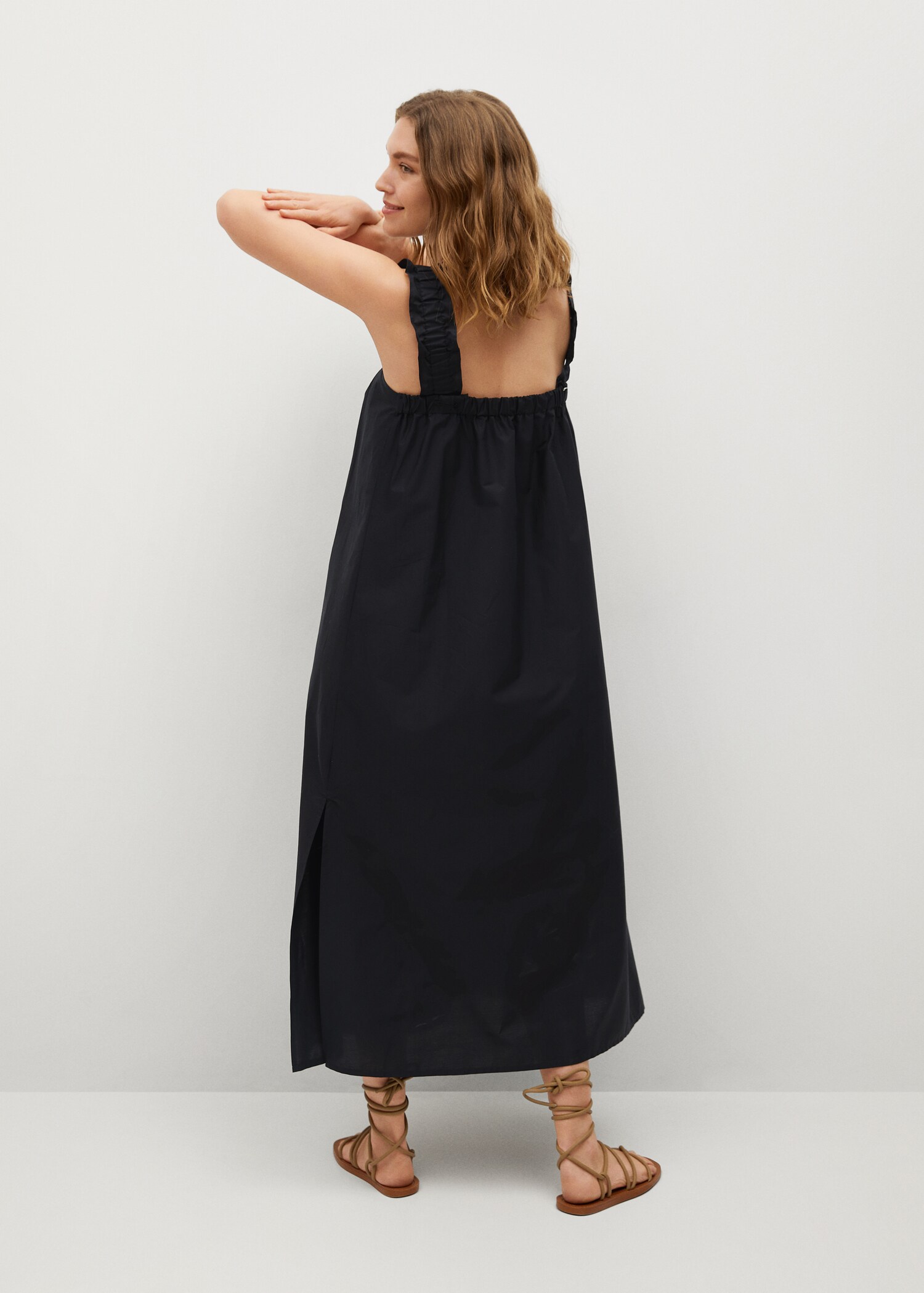 Robe midi 100 % coton - Verso de l’article