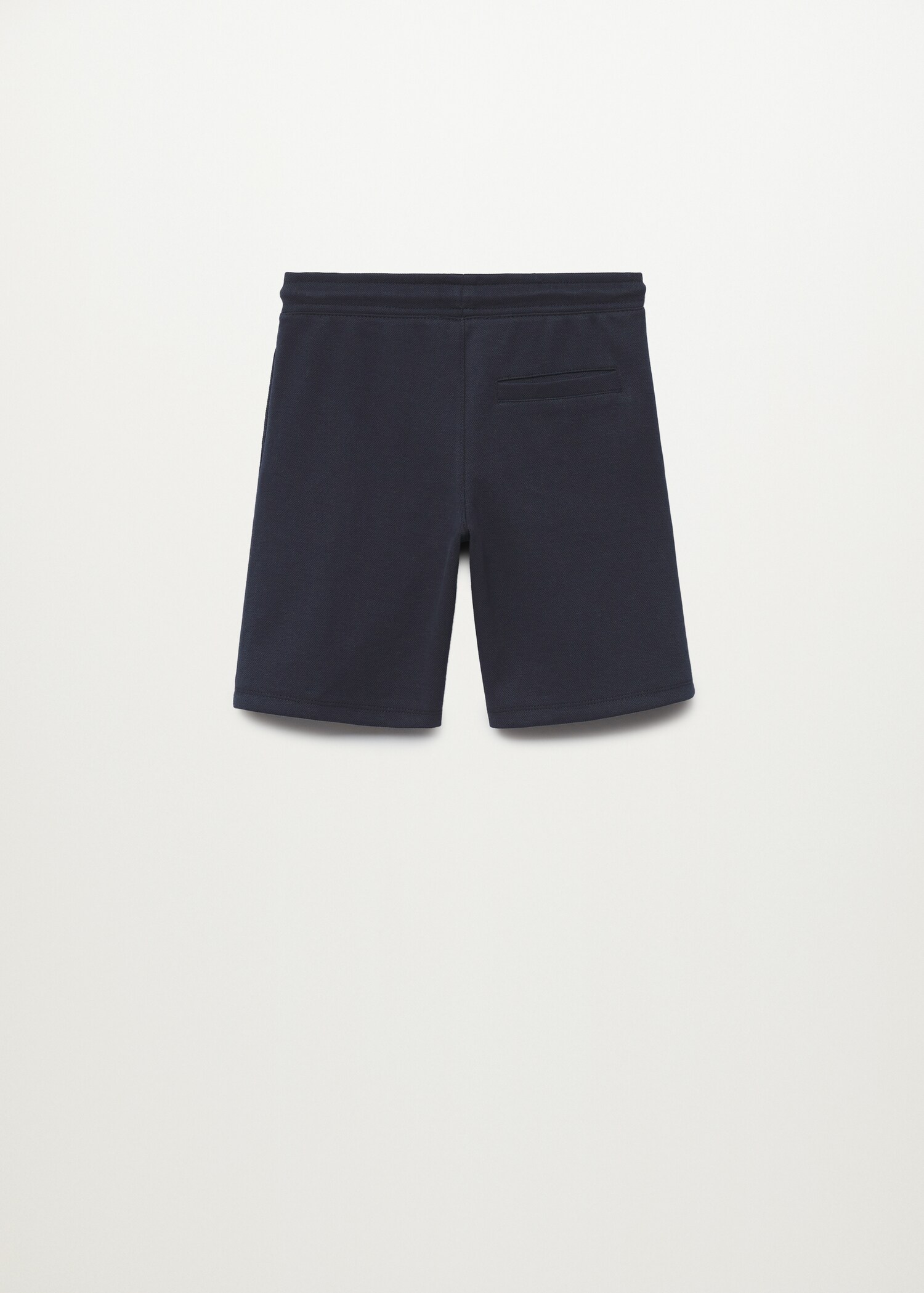 Bermudas jogging algodón orgánico - Reverso del artículo
