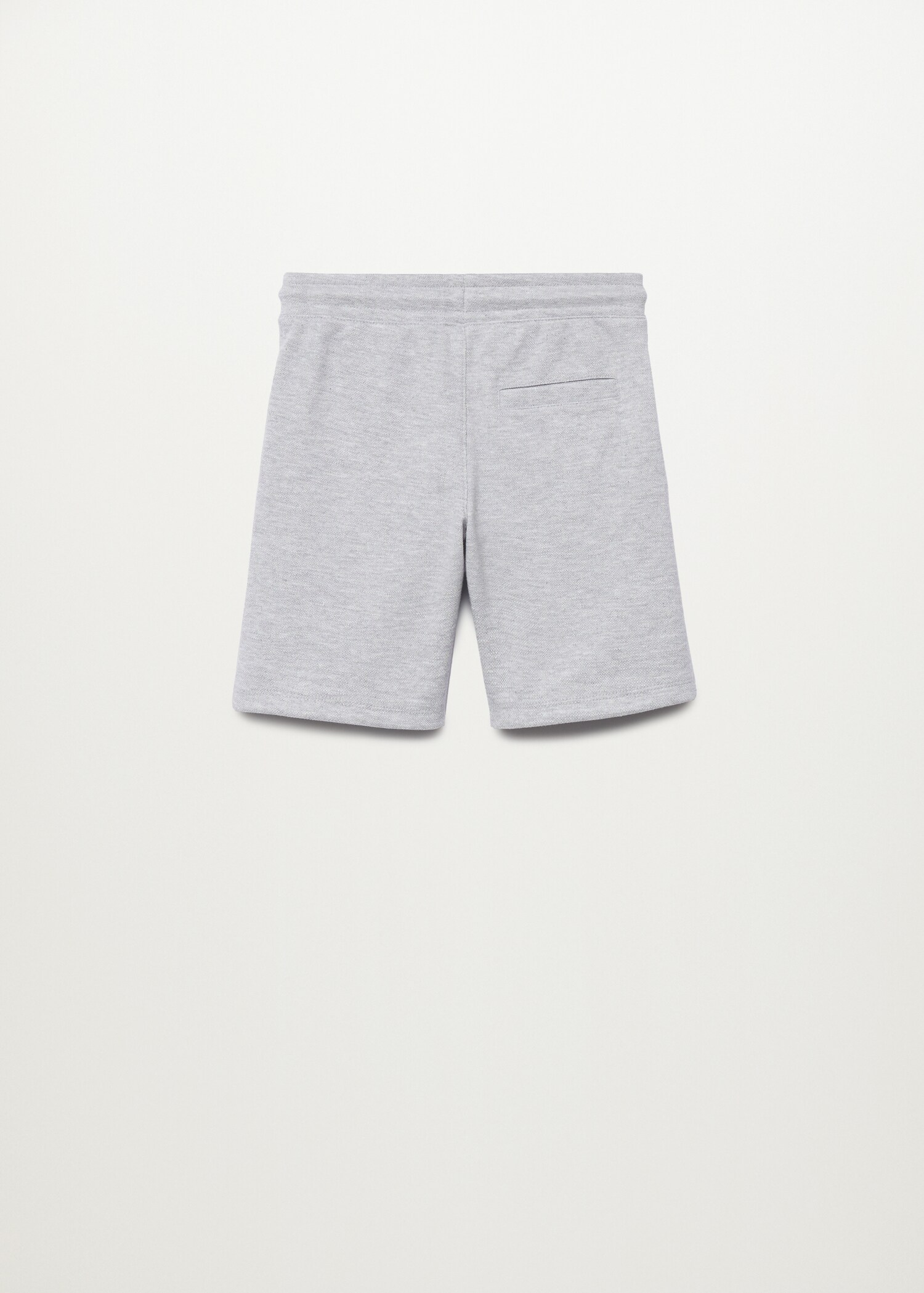 Bermudas jogging algodón orgánico - Reverso del artículo