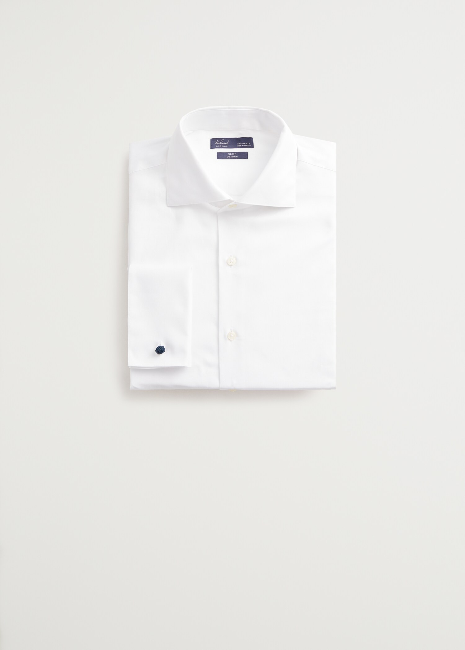 Camisa traje slim fit algodón - Artículo sin modelo
