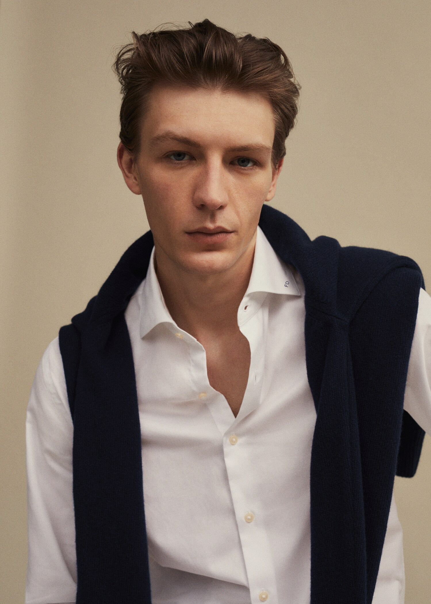 Camisa traje slim fit algodón - Detalle del artículo 5