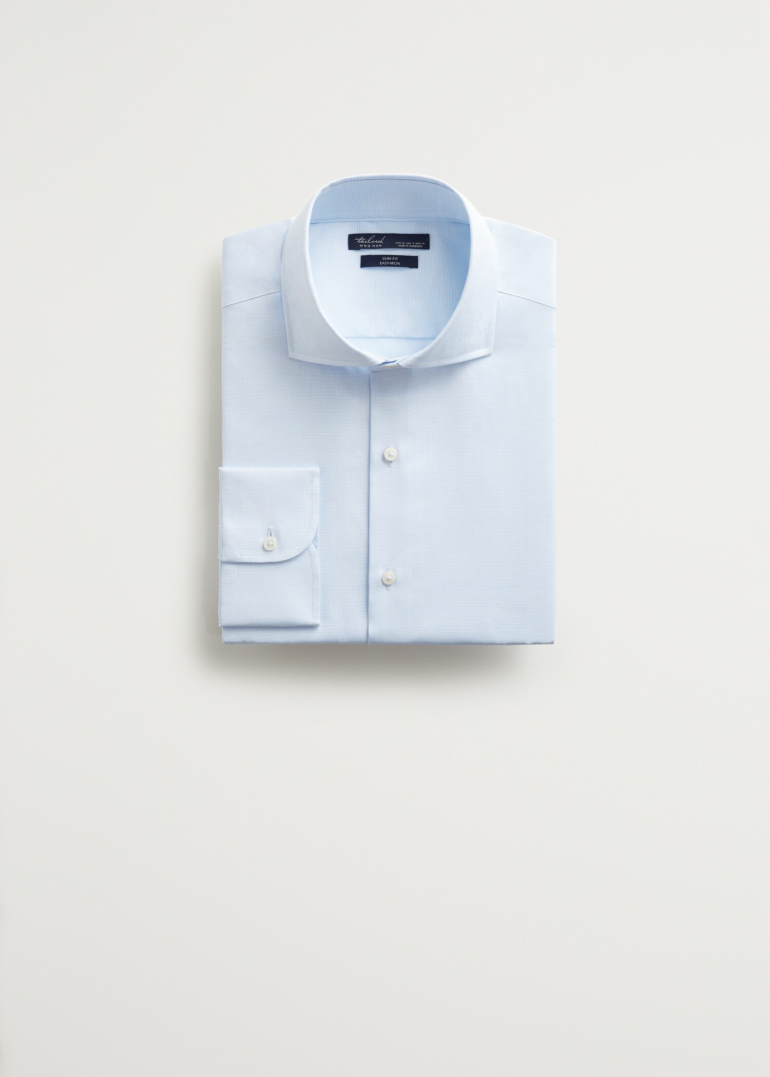 Strukturált slim fit öltönying - Termék modell nélkül