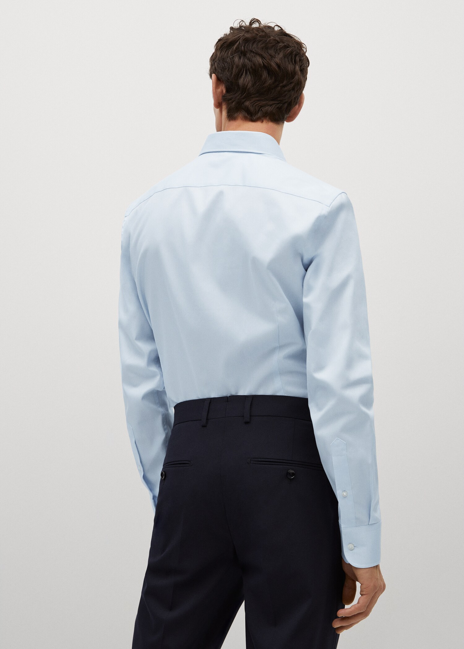 Strukturált slim fit öltönying - A cikk hátulja