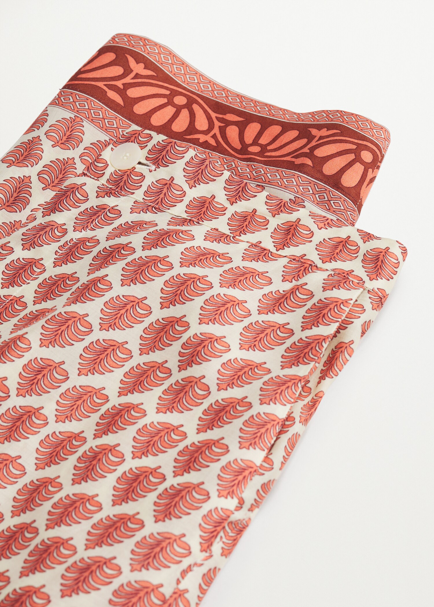 Pantalón estampado combinado - Detalle del artículo 8