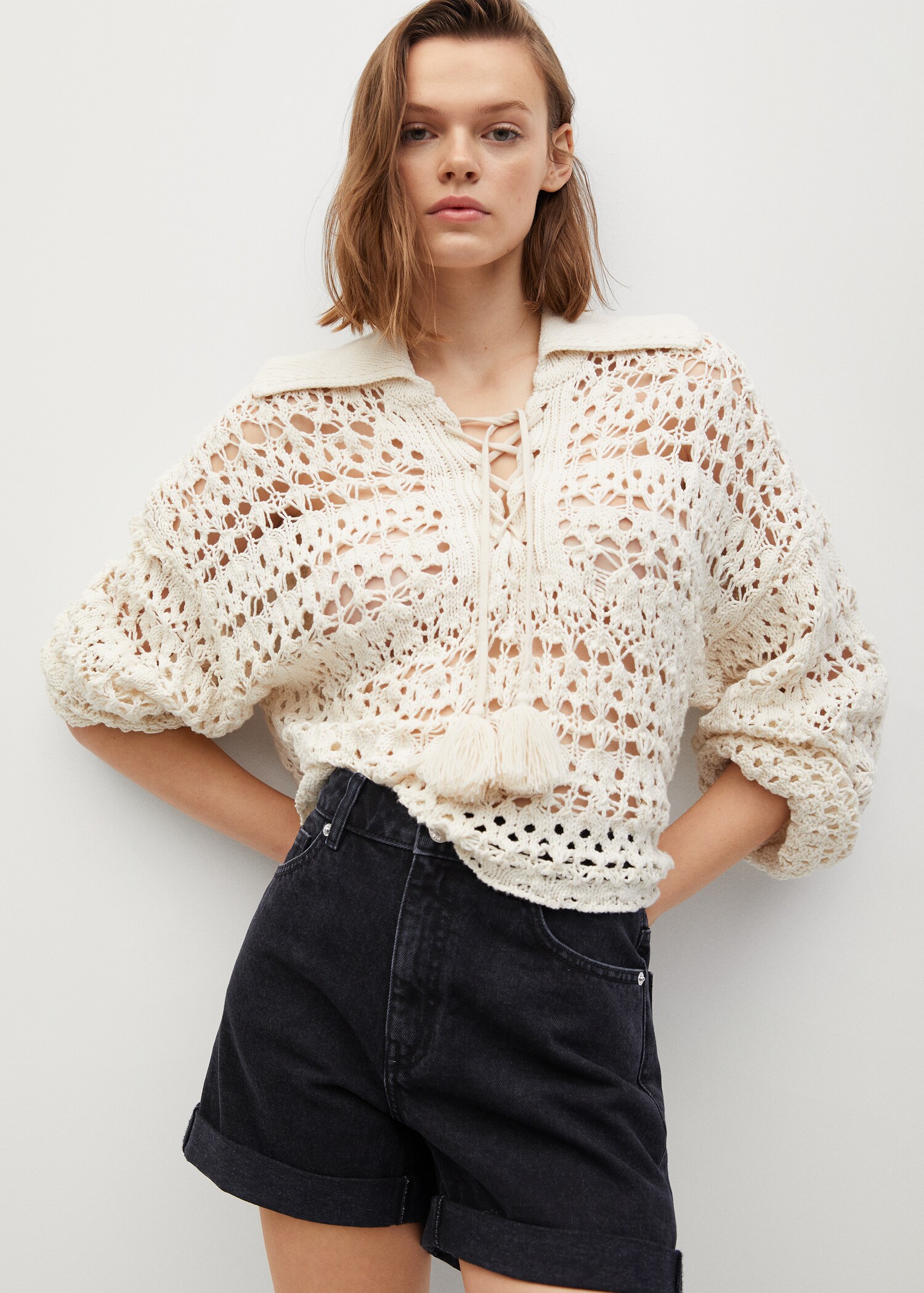 Short vaquero mom-fit - Detalle del artículo 2
