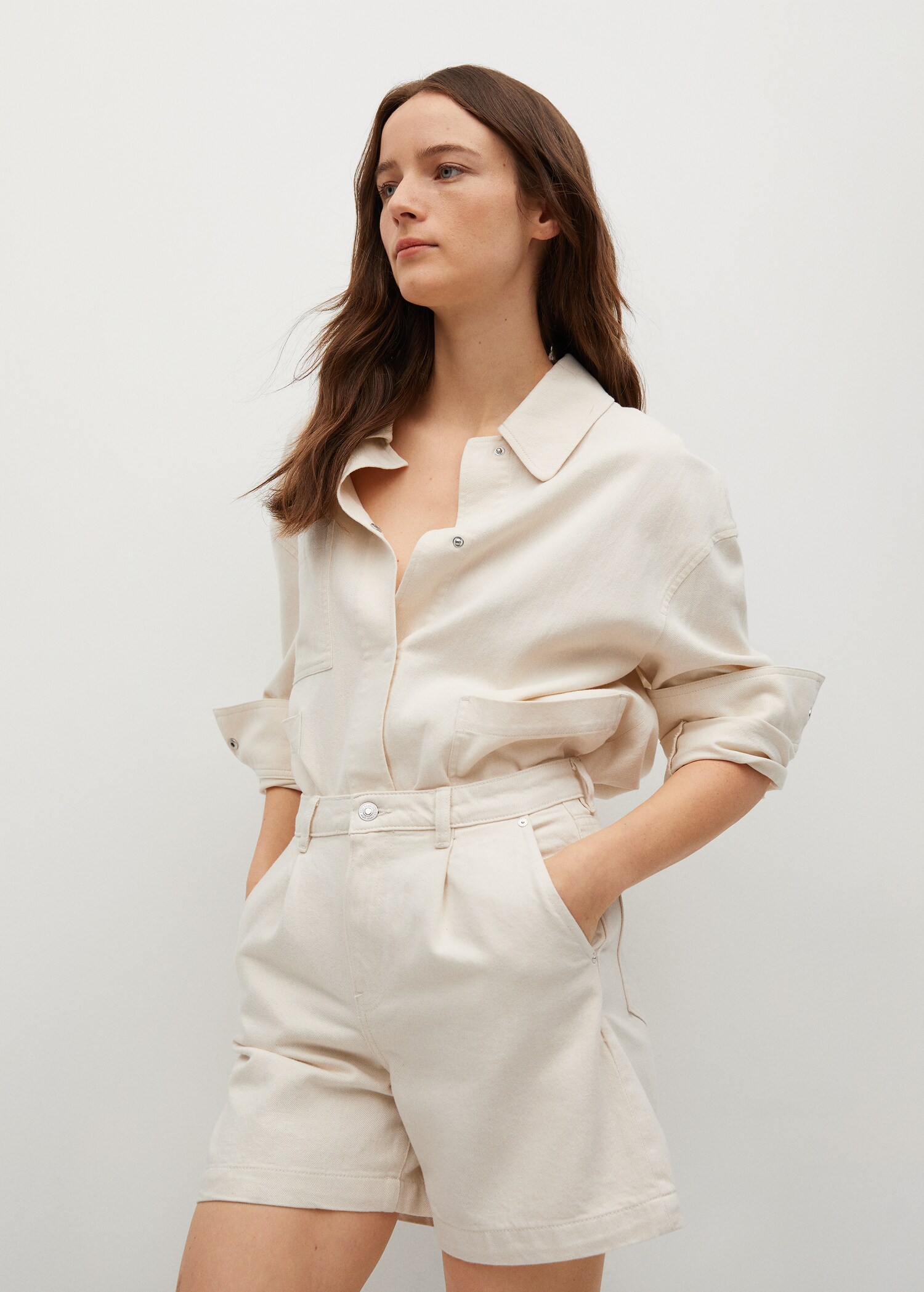 Short slouchy pinces  - Plan moyen