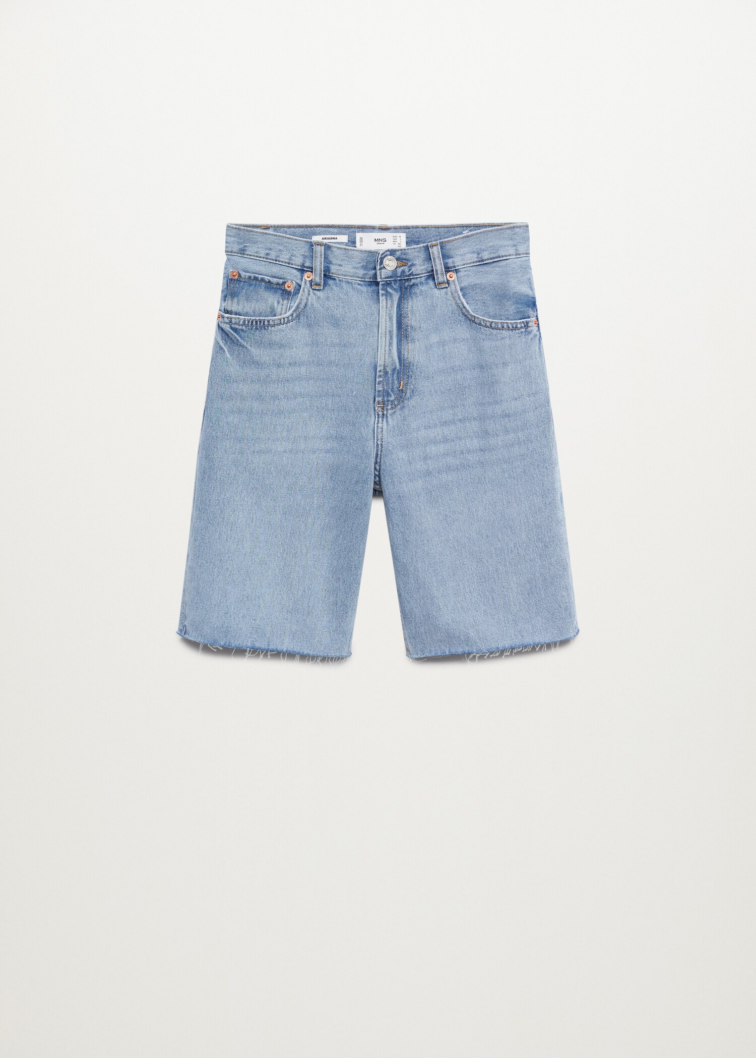 Bermuda denim tiro alto  - Artículo sin modelo