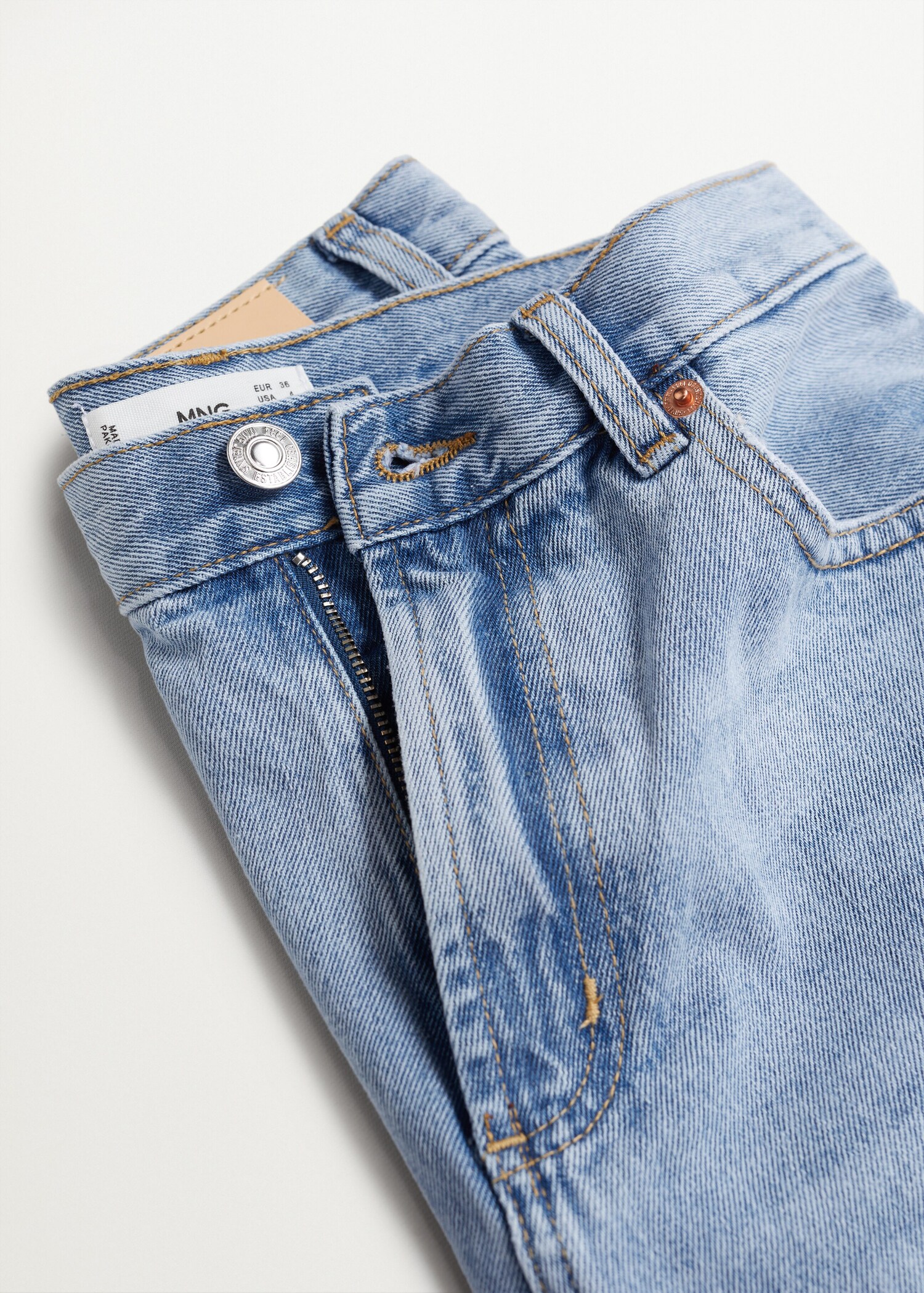 Bermuda denim tiro alto  - Detalle del artículo 8