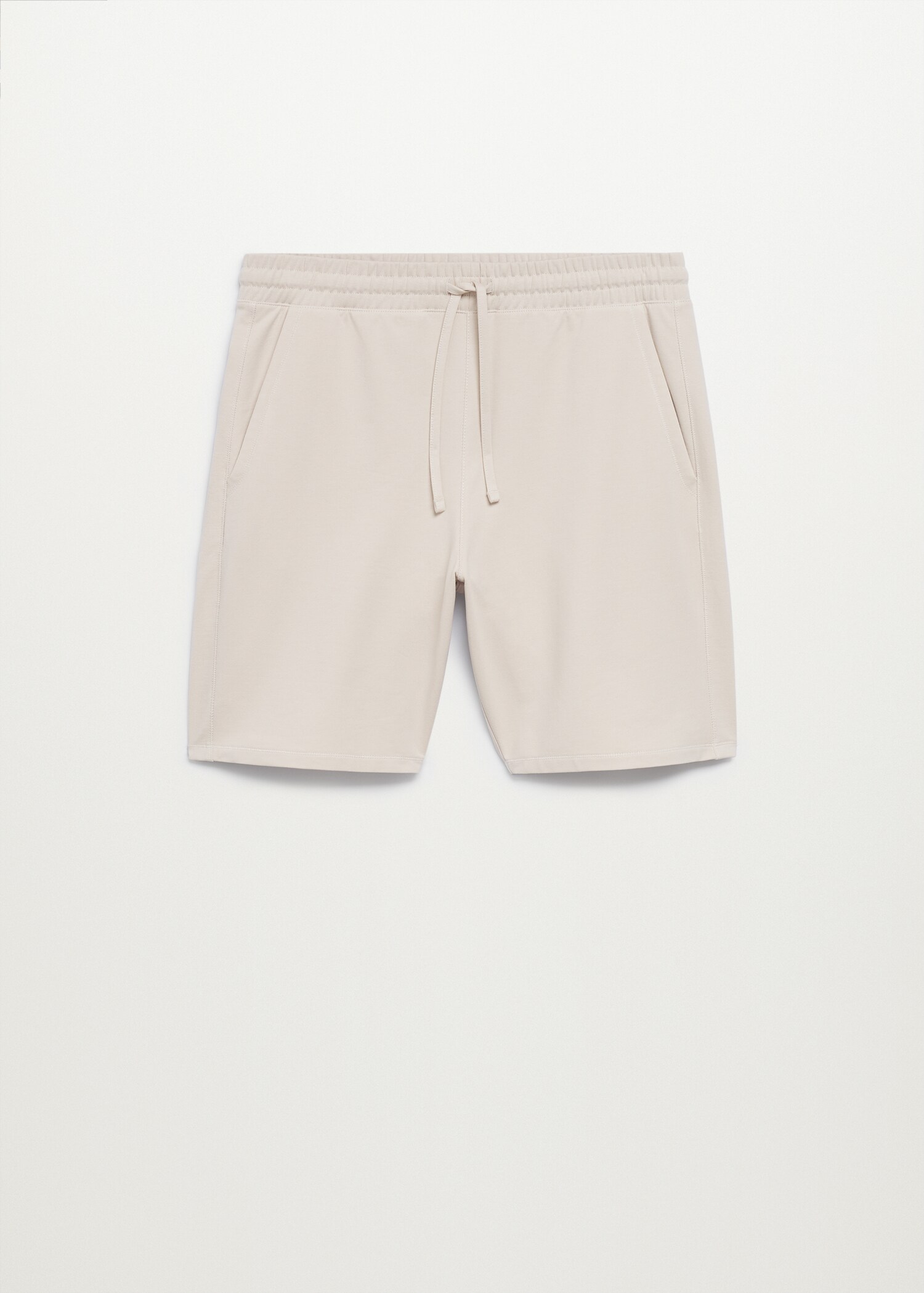 Organic cotton jogging Bermuda shorts - Article without model