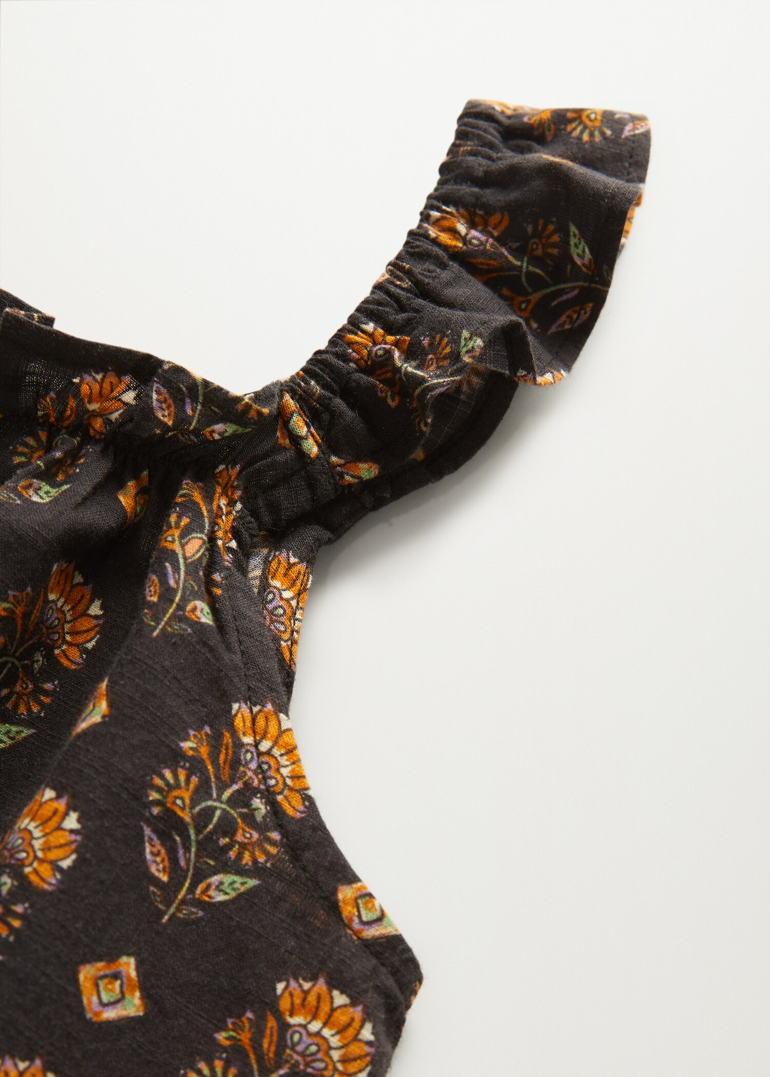Blusa algodón estampada - Detalle del artículo 8