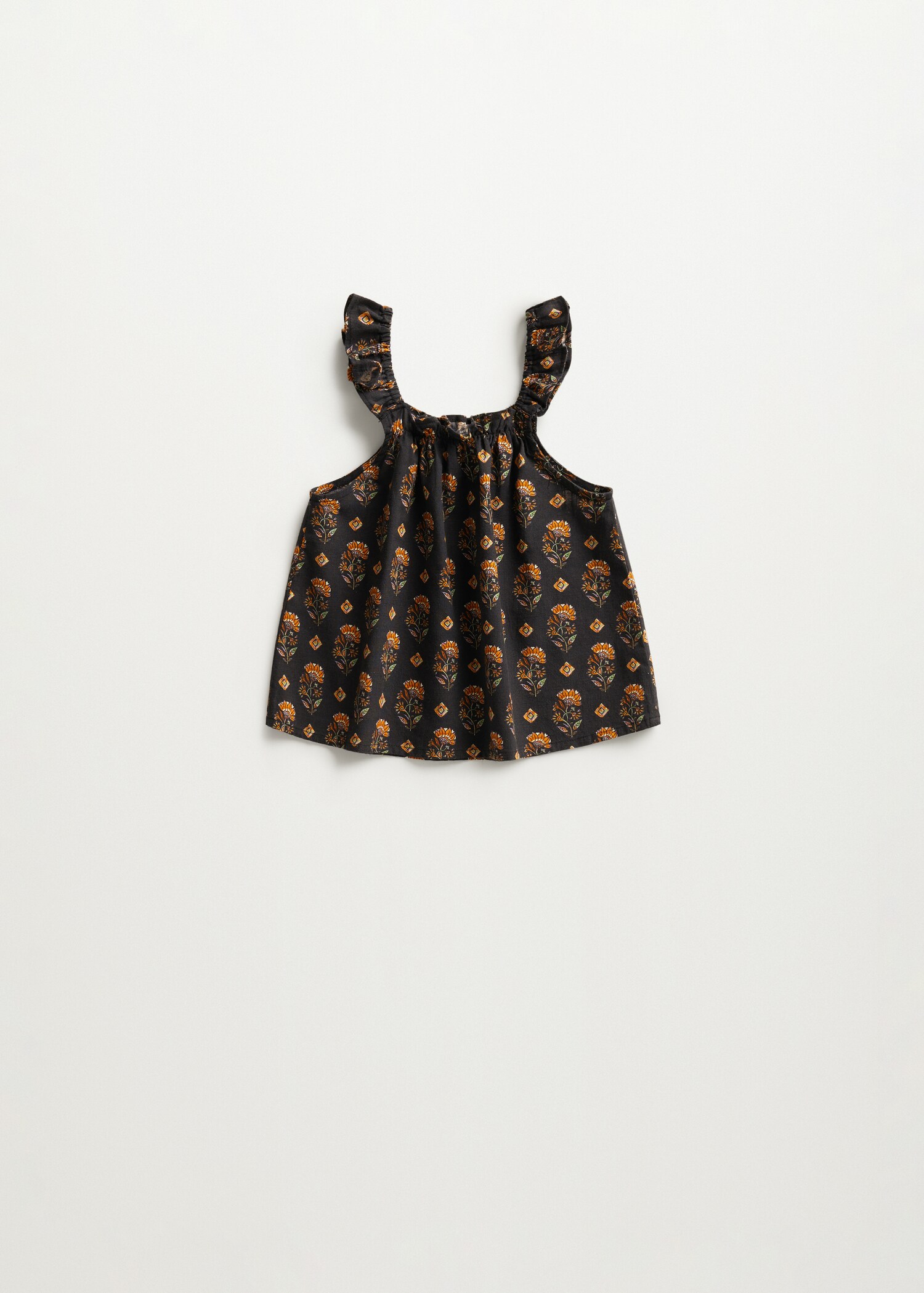 Blusa algodón estampada - Reverso del artículo