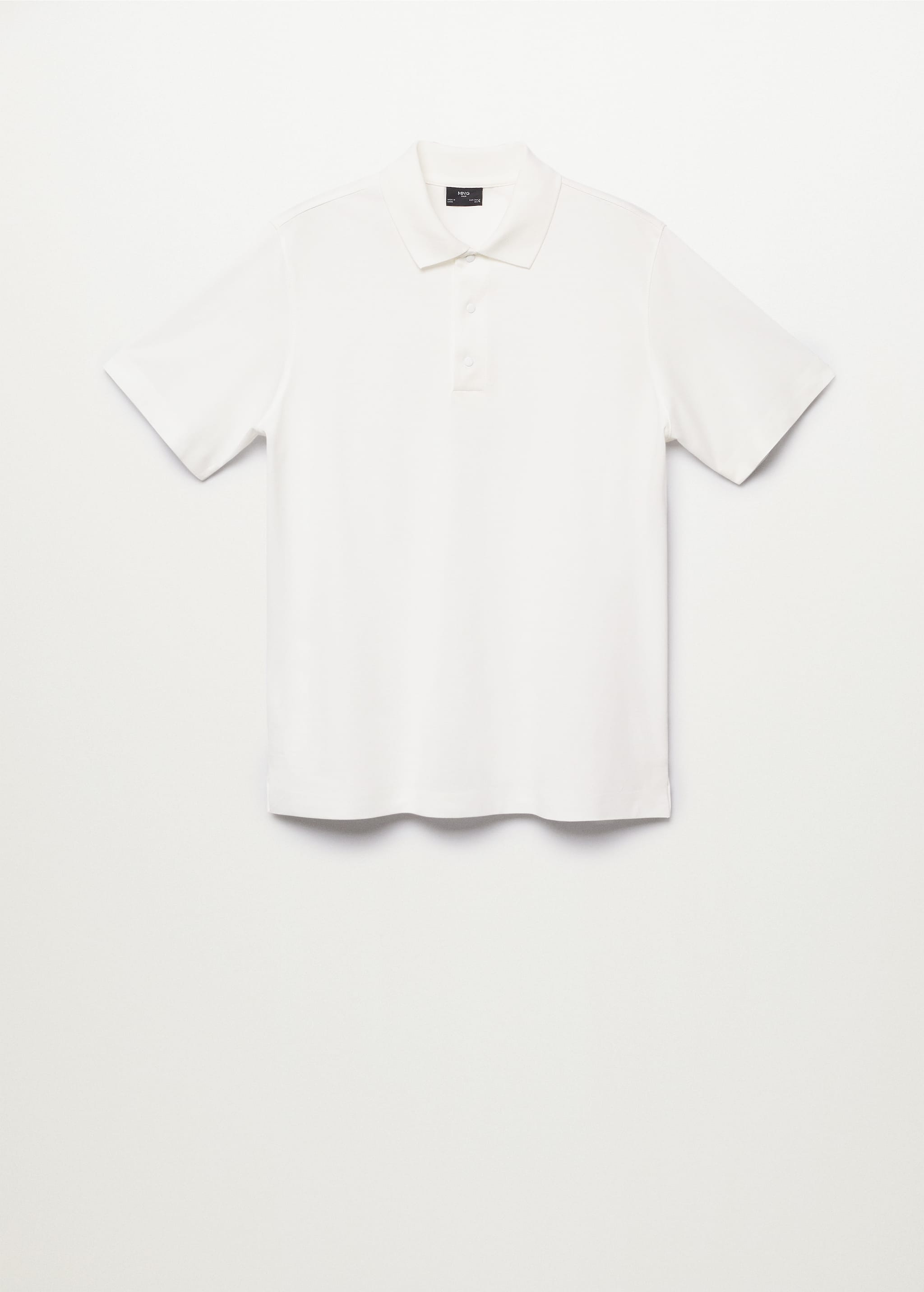 Technisches Poloshirt aus Piqué-Baumwolle - Artikel ohne Model