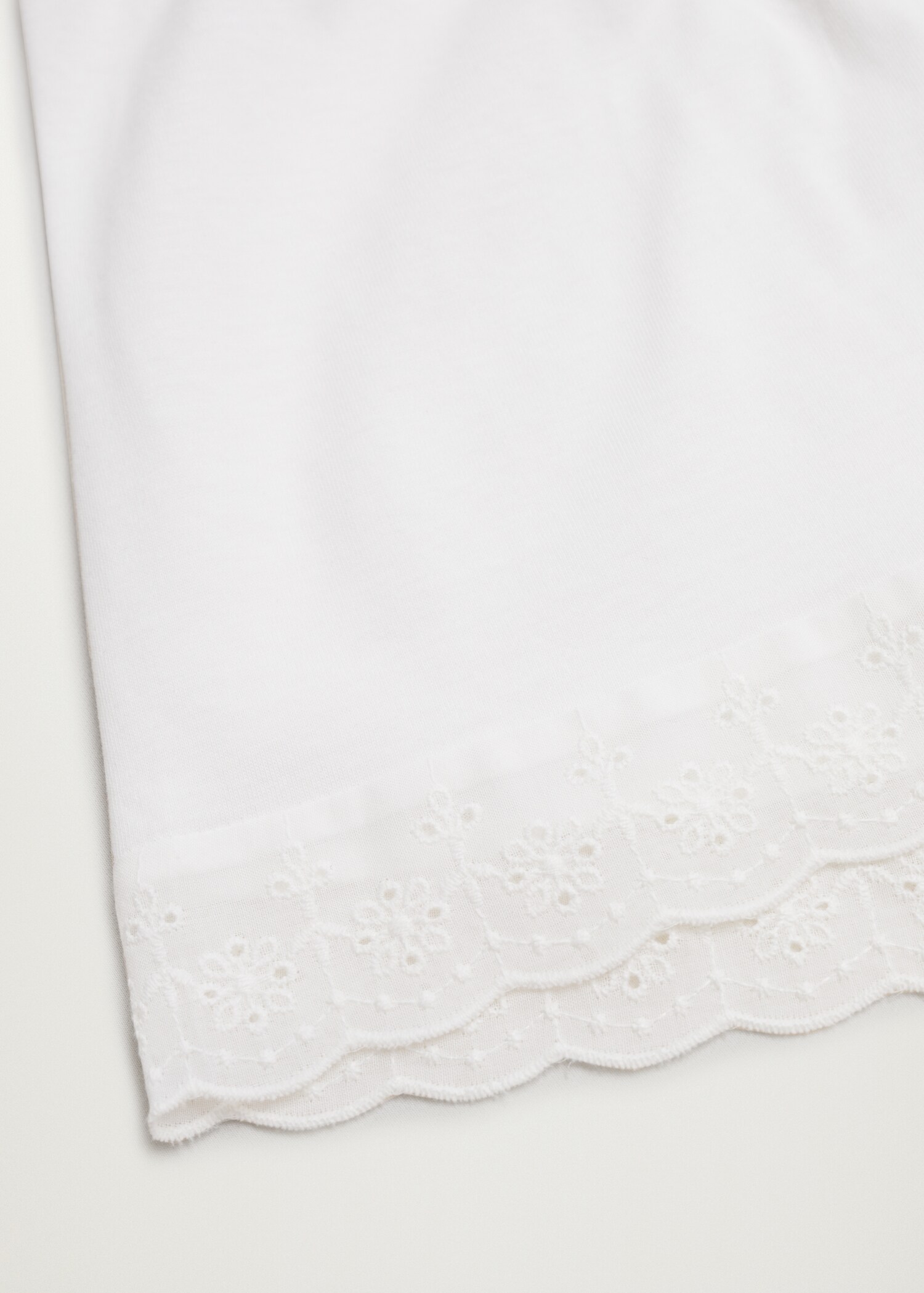 Pijama corto algodón bordado - Detalle del artículo 9