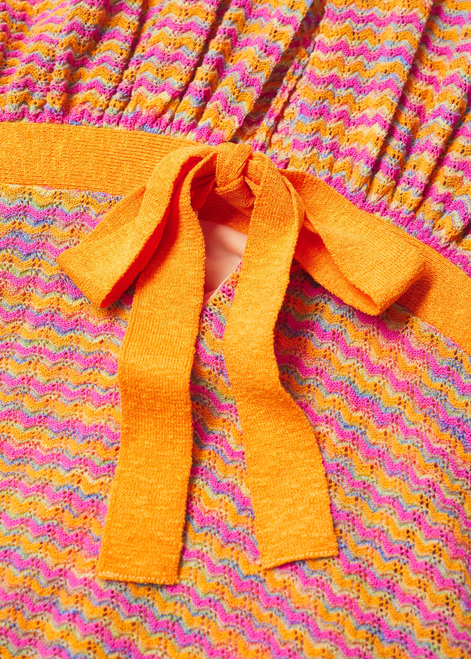 Vestido punto combinado abertura - Detalle del artículo 8