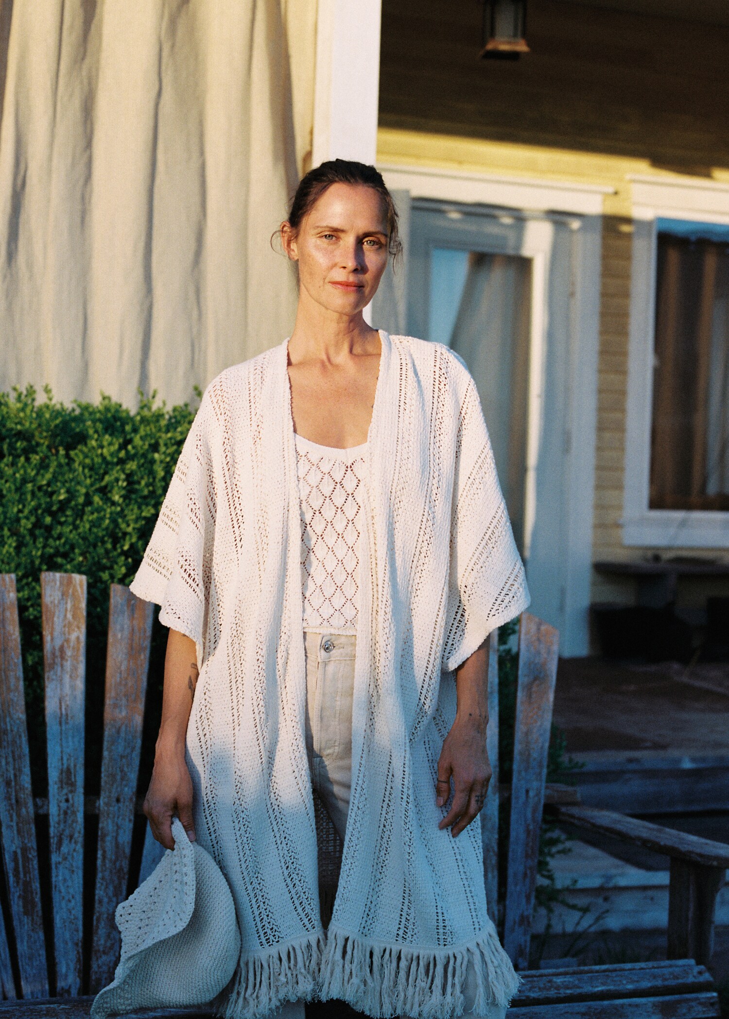 Long openwork caftan - Details of the article 5