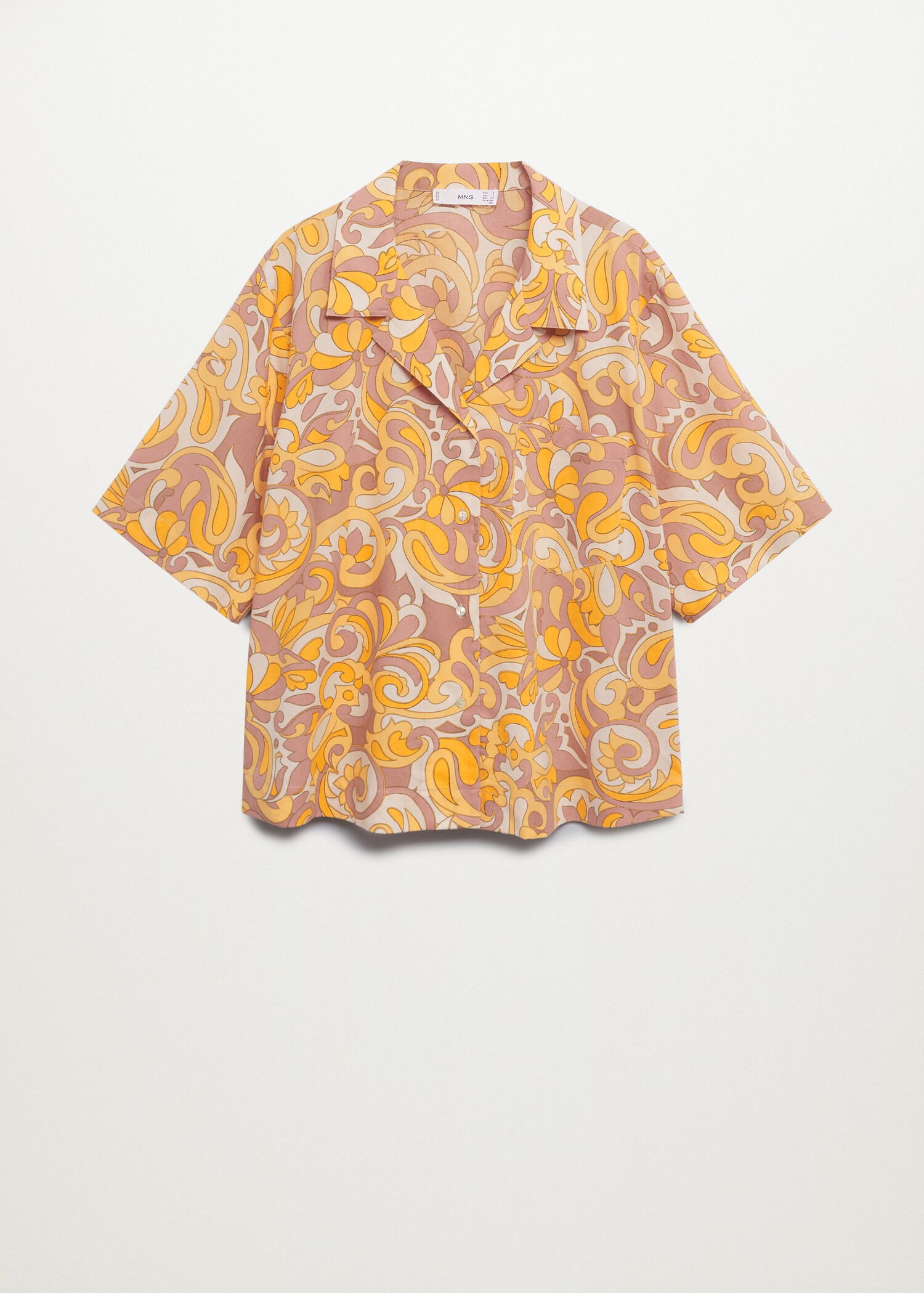 Camisa estampada algodón - Artículo sin modelo
