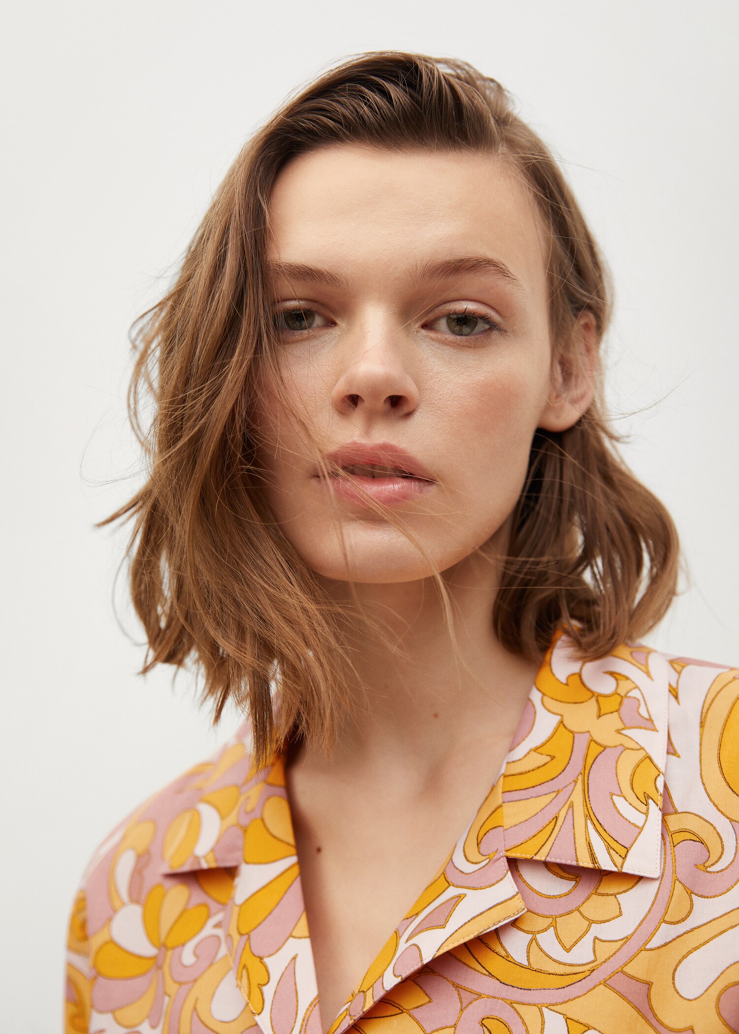 Camisa estampada algodón - Detalle del artículo 1