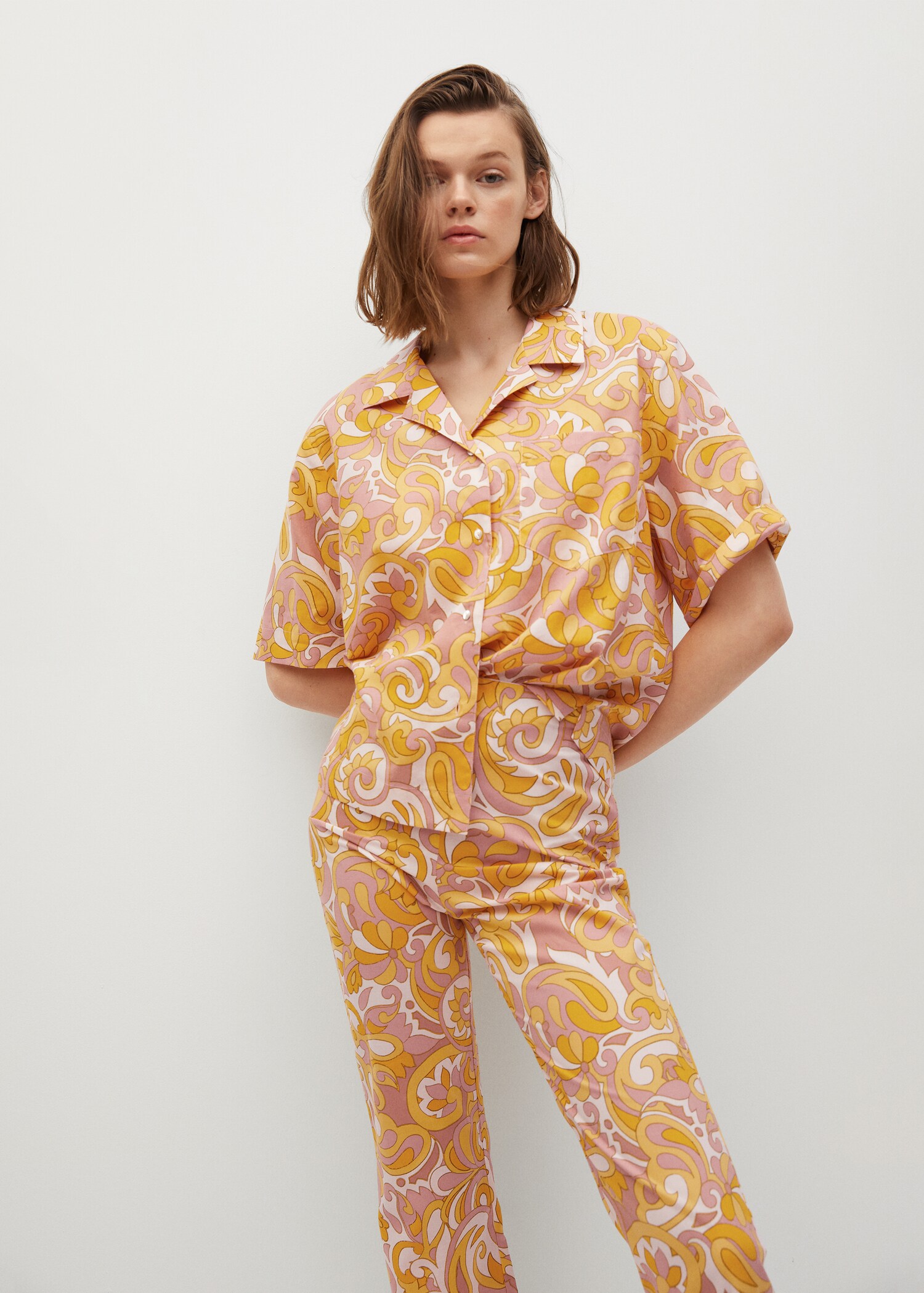 Camisa estampada algodón - Detalle del artículo 2