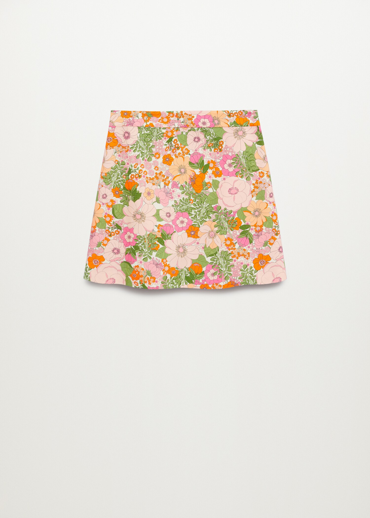 Minifalda estampado floral - Artículo sin modelo