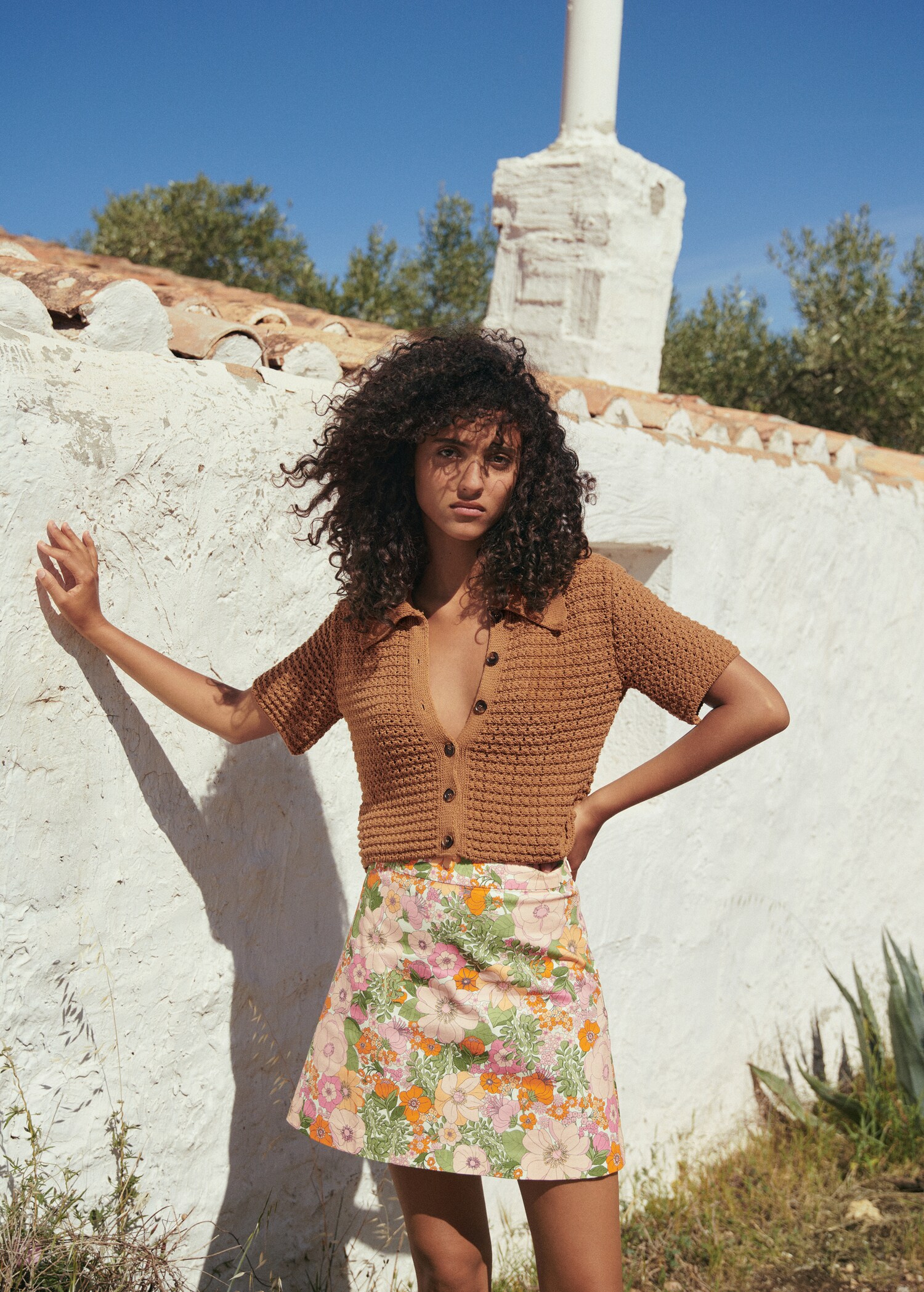 Minifalda estampado floral - Detalle del artículo 5