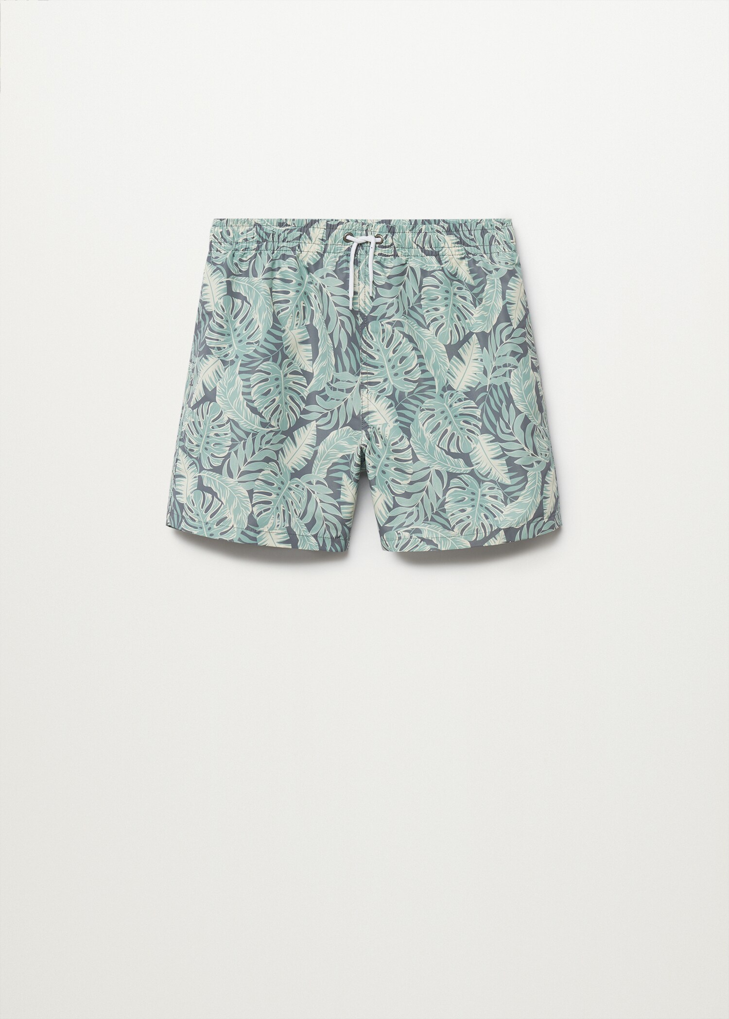 Leaf print swimming trunks - Article without model