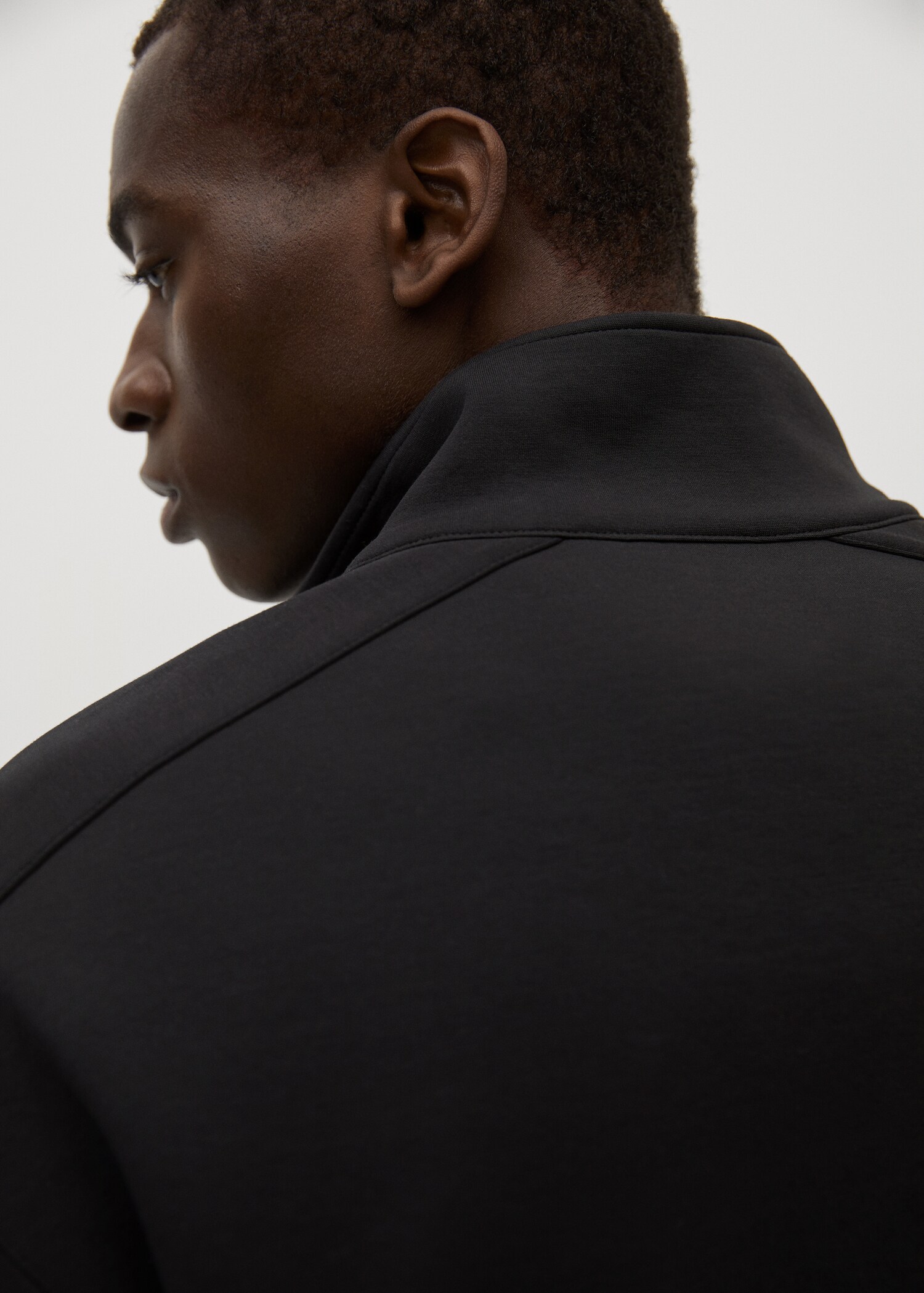 Sudadera algodón cuello cremallera - Detalle del artículo 3