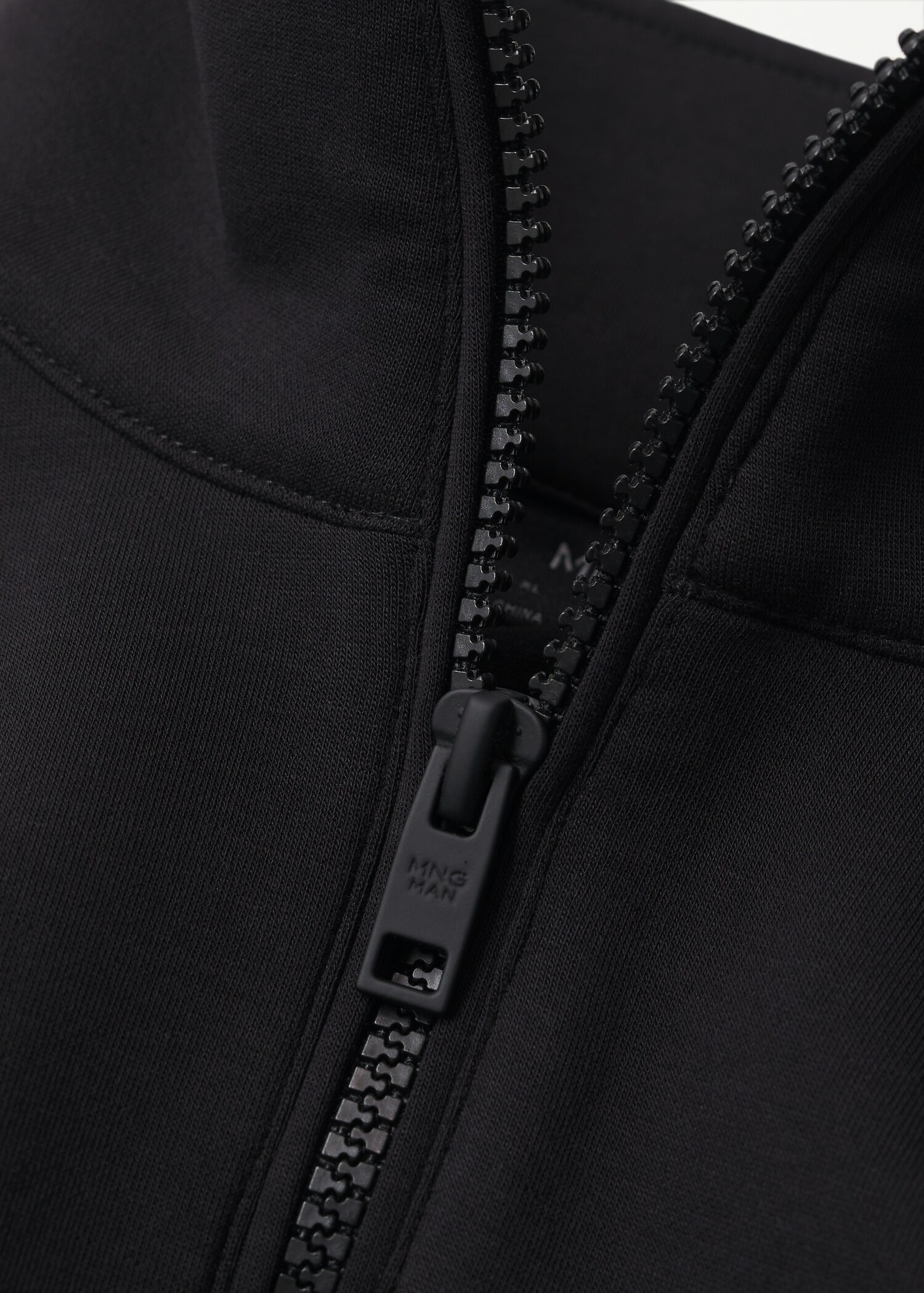 Sudadera algodón cuello cremallera - Detalle del artículo 8
