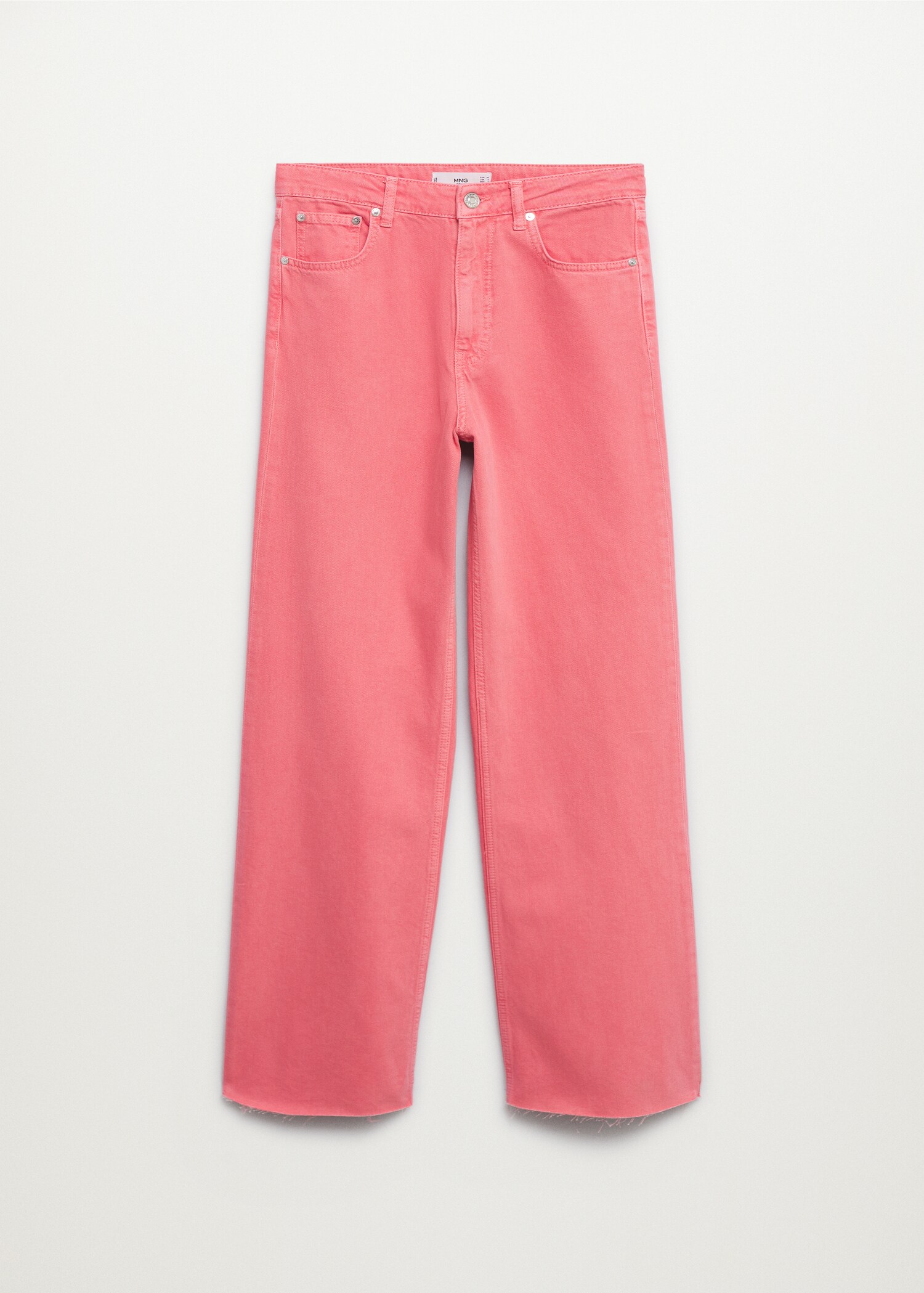 Jeans rectos tiro alto - Artículo sin modelo