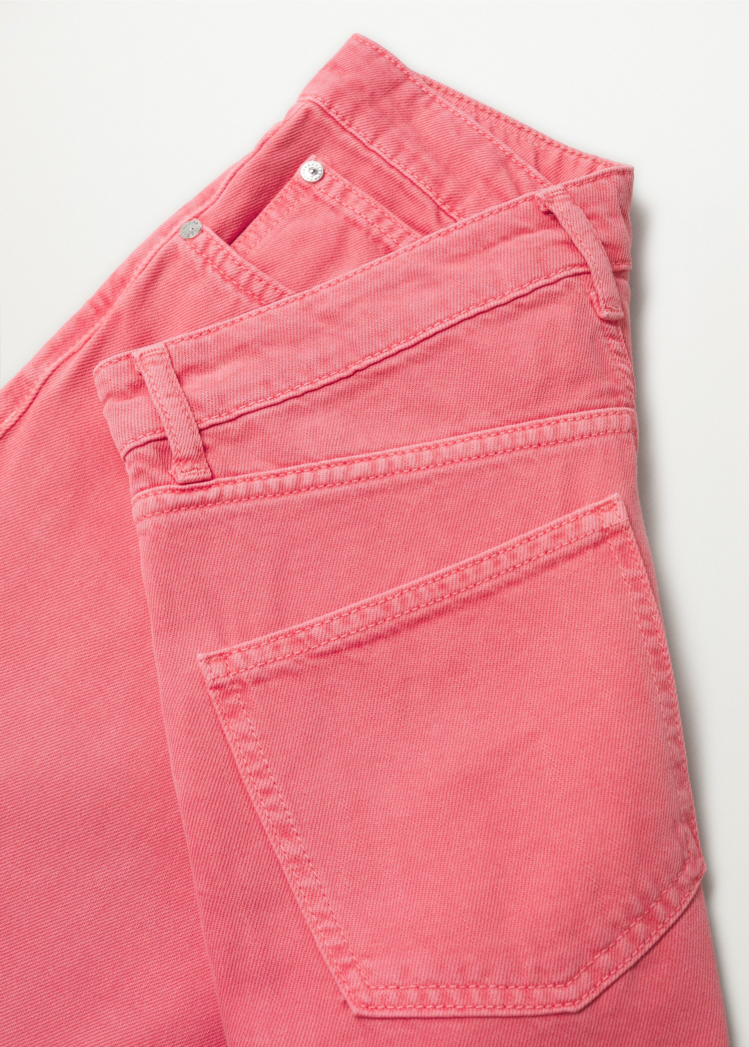 Jeans rectos tiro alto - Detalle del artículo 8