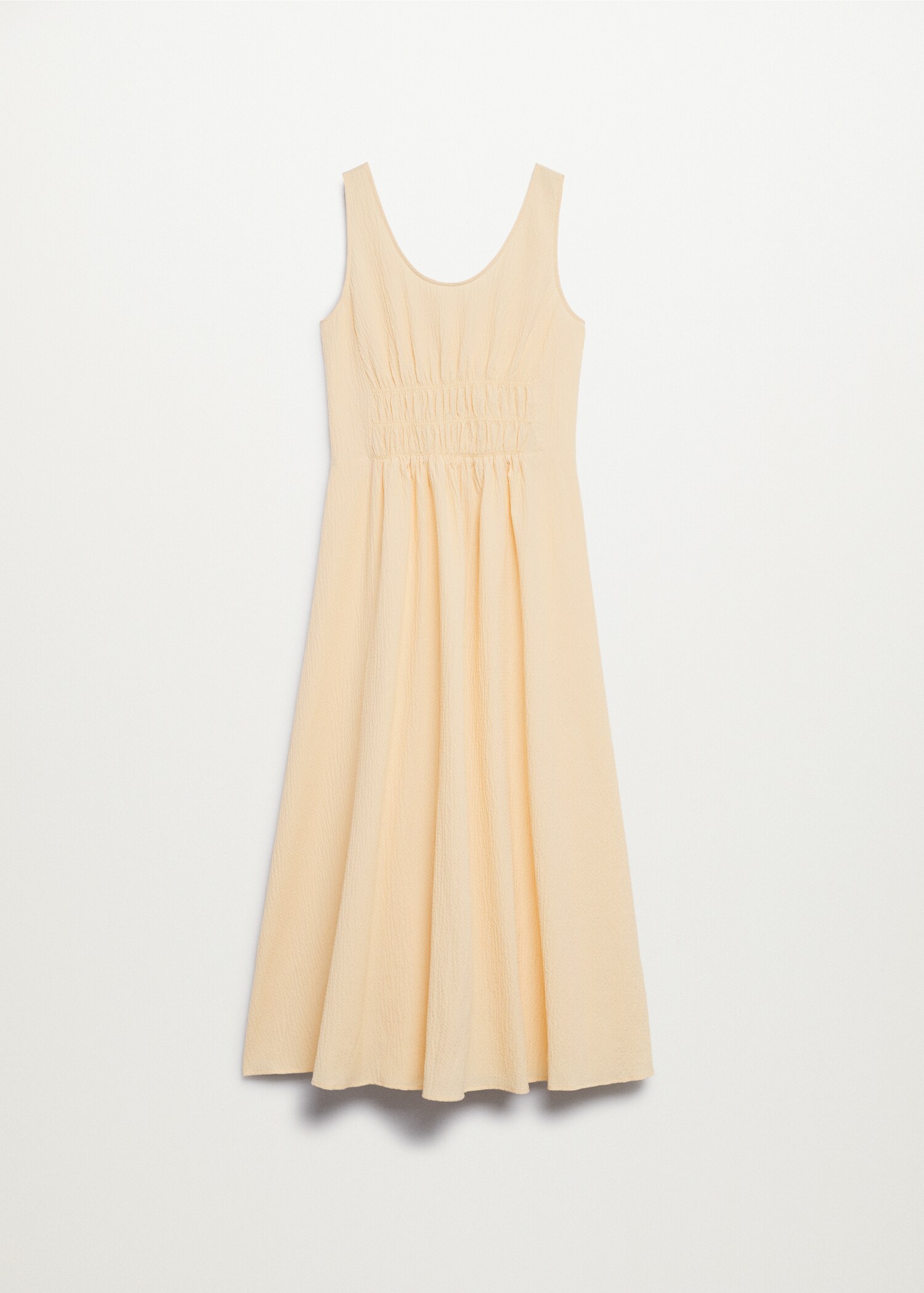 Textured cotton dress - Article without model