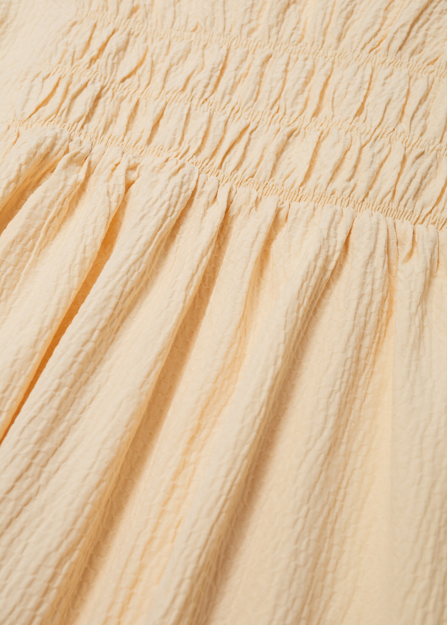 Textured cotton dress - Details of the article 8