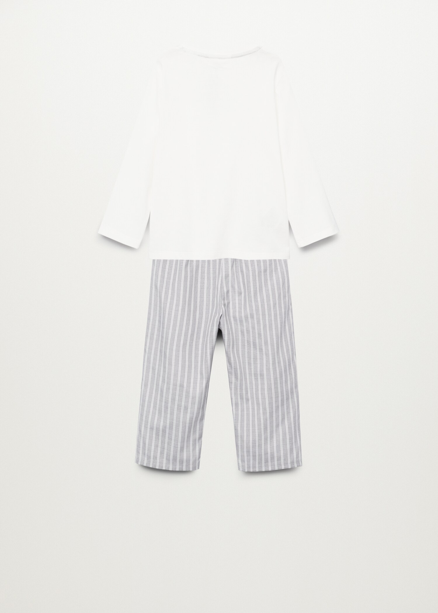 Pijama largo algodón - Reverso del artículo