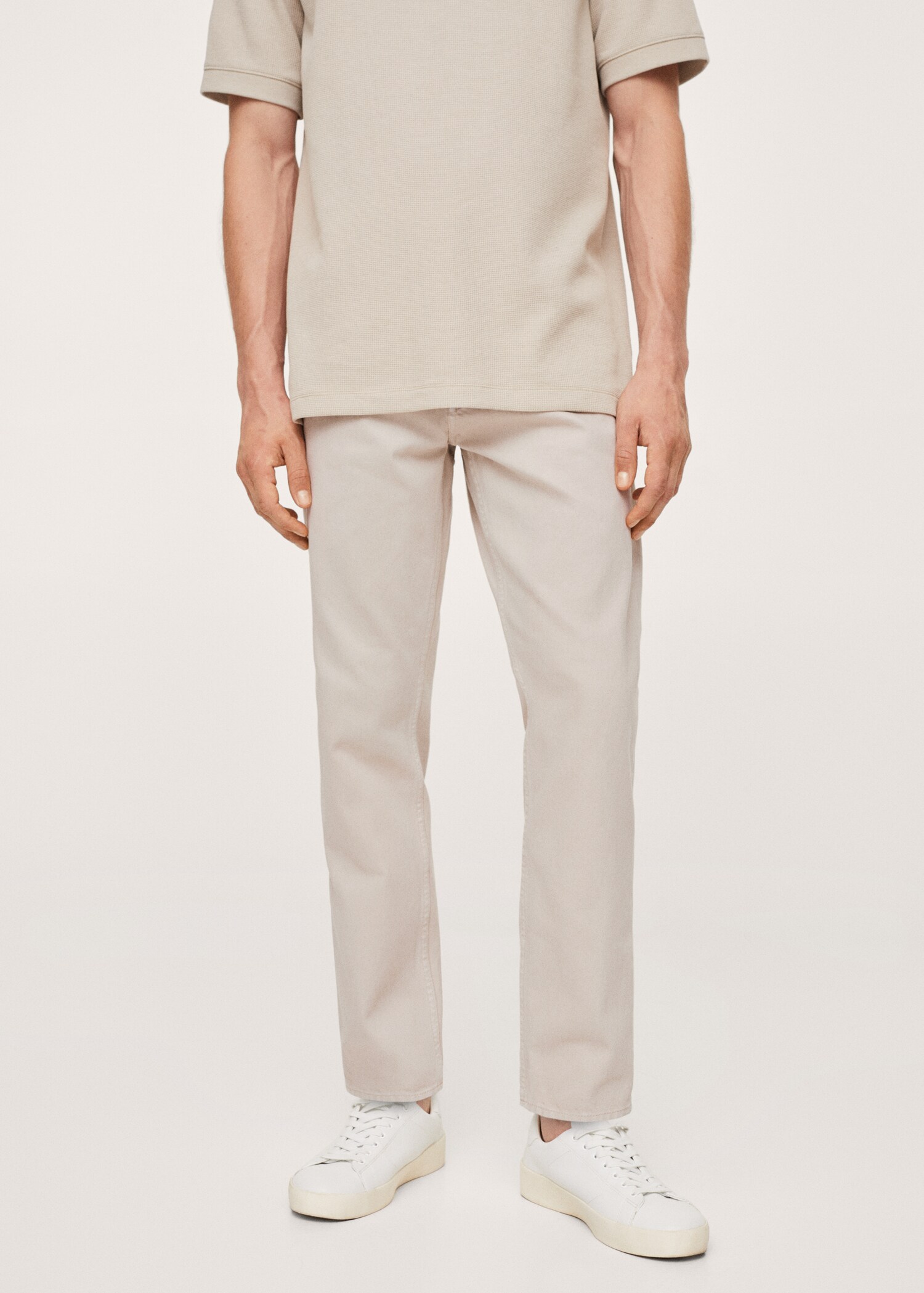 Jeans Ben tapered cropped - Plano medio