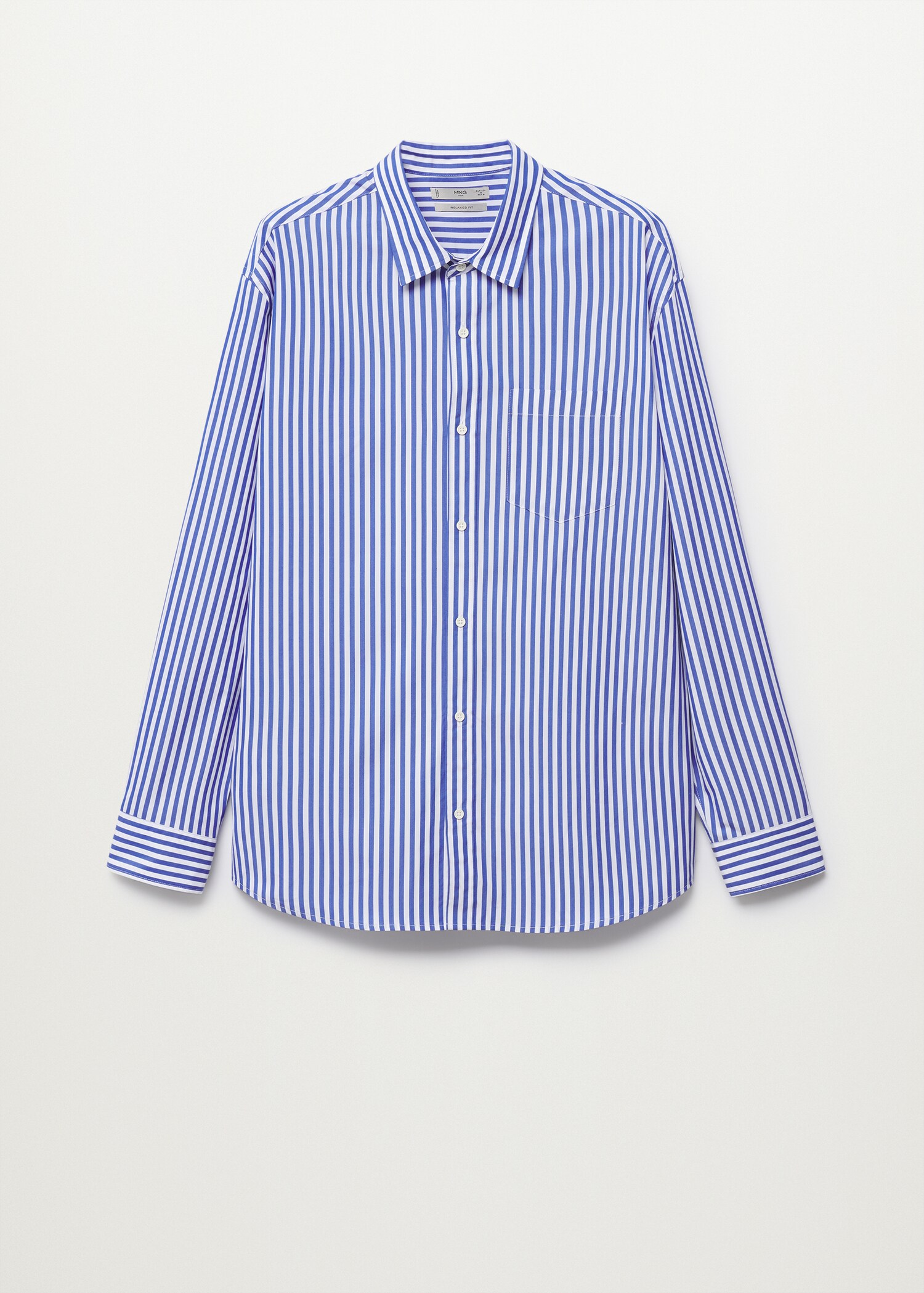 Camisa relaxed-fit rayas - Artículo sin modelo