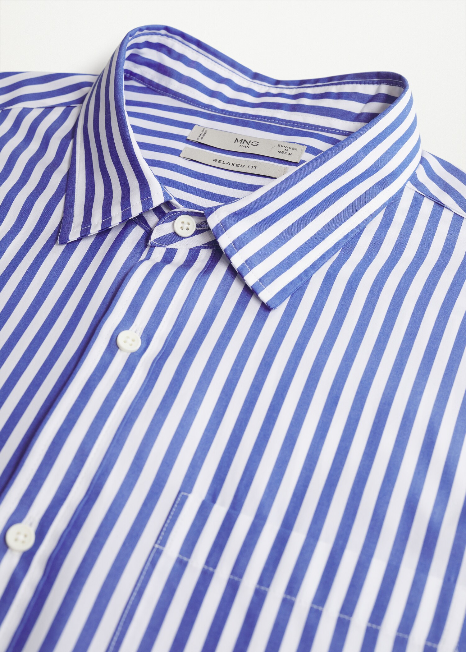 Camisa relaxed-fit rayas - Detalle del artículo 8