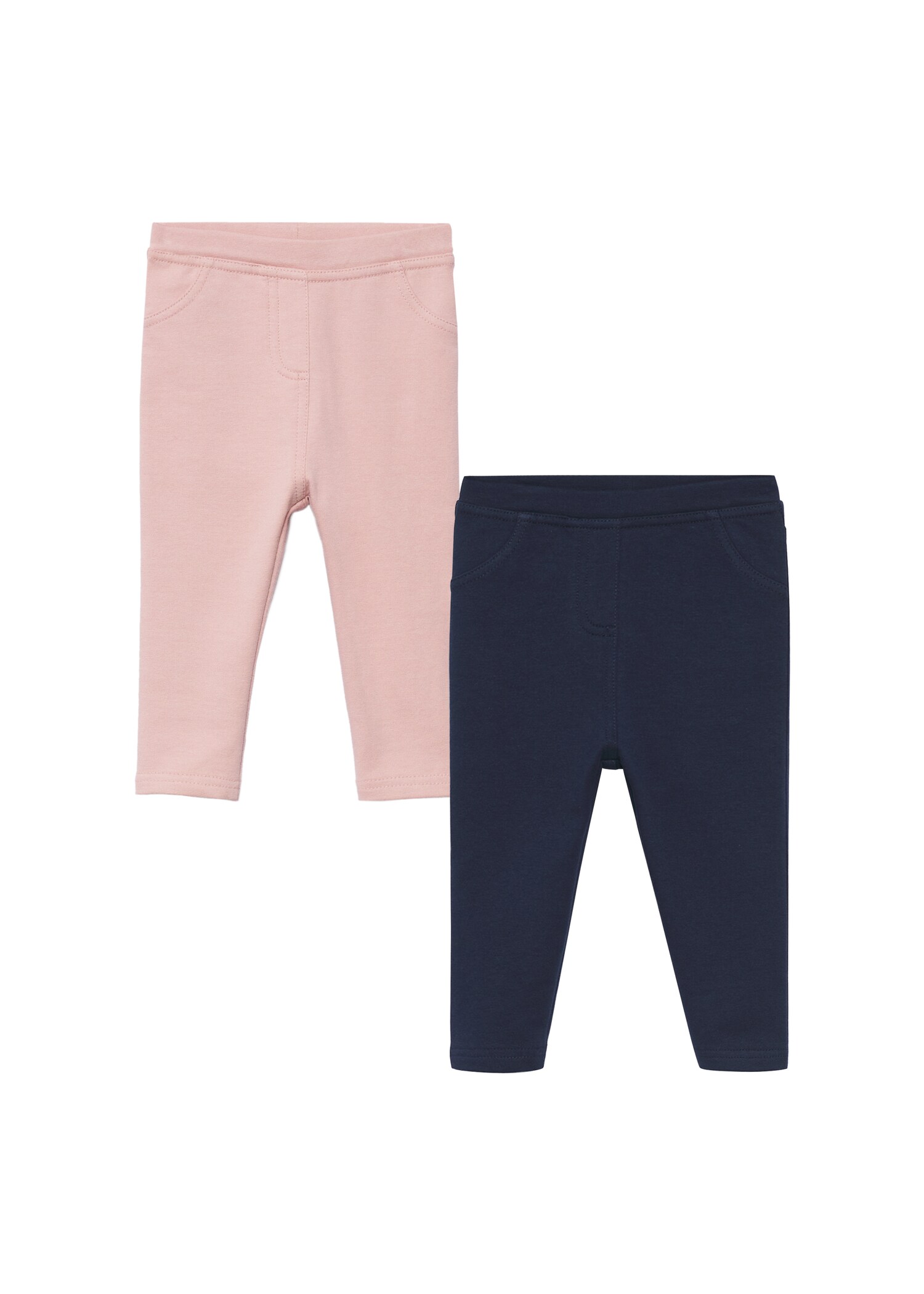 Pack 2 leggings algodón orgánico - Artículo sin modelo