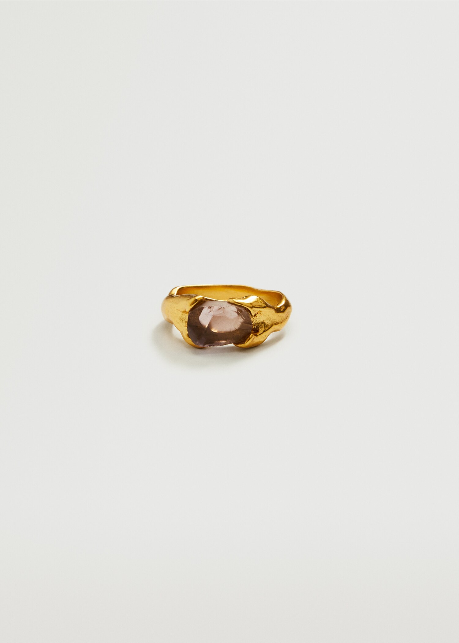 Anillo asimétrico cristal - Artículo sin modelo