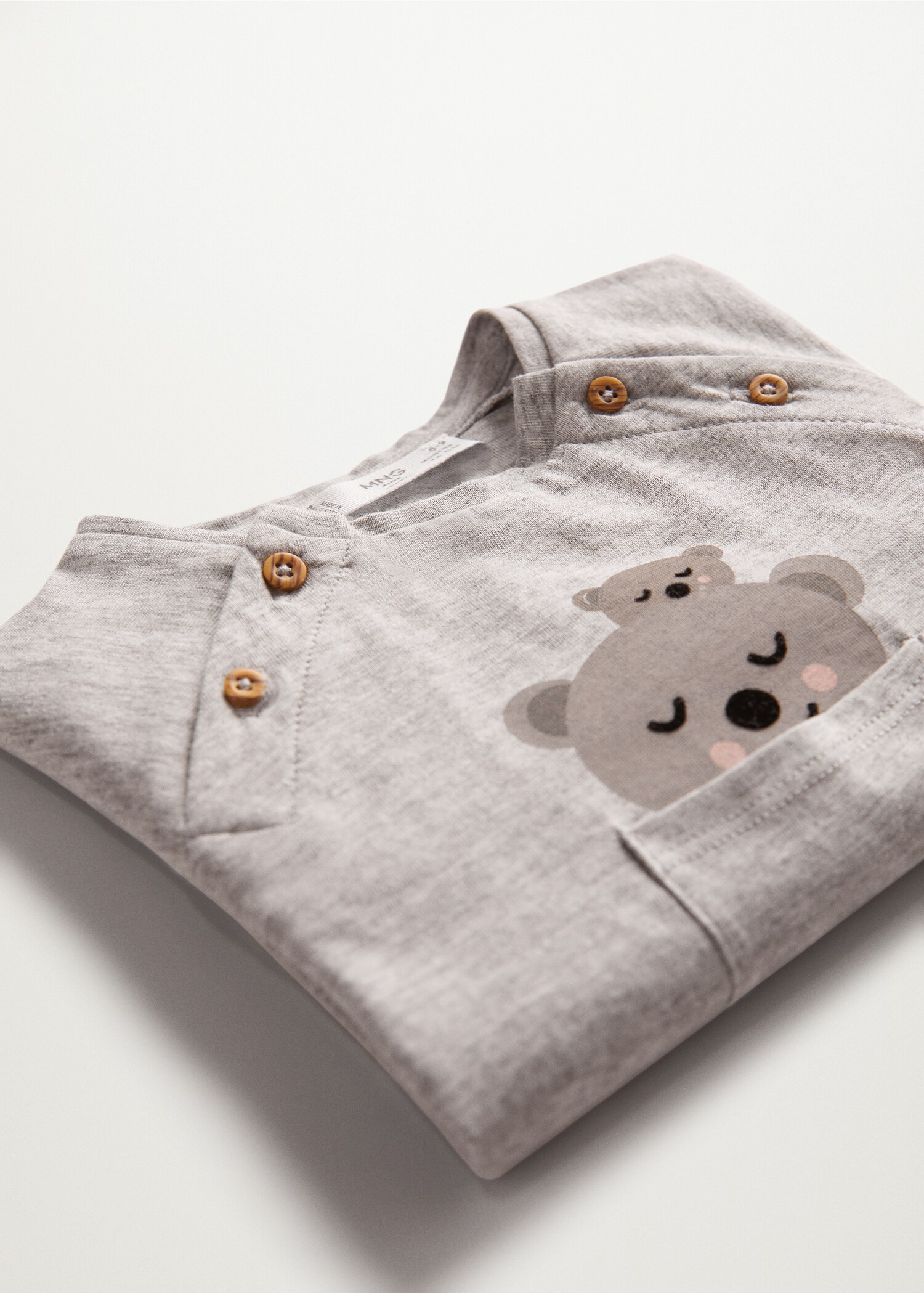 Camiseta manga larga estampada - Detalle del artículo 7