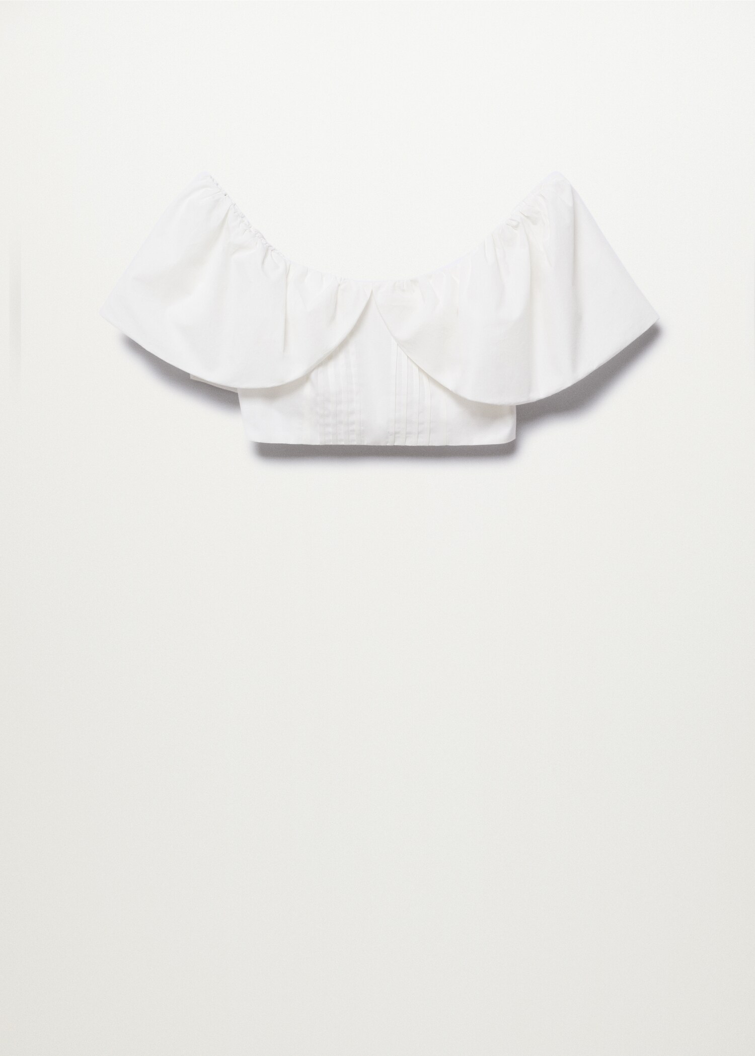 Blusa crop algodón - Artículo sin modelo