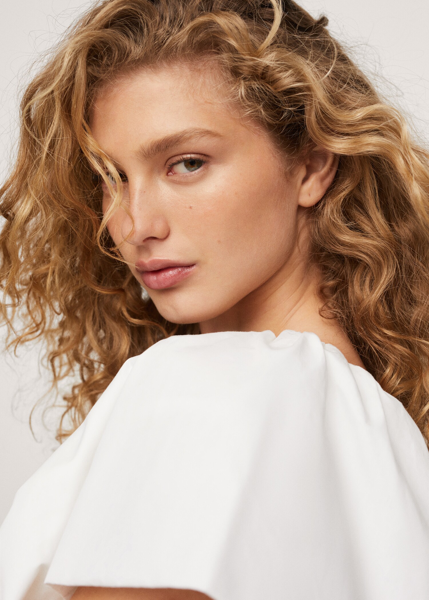 Blusa crop algodón - Detalle del artículo 1