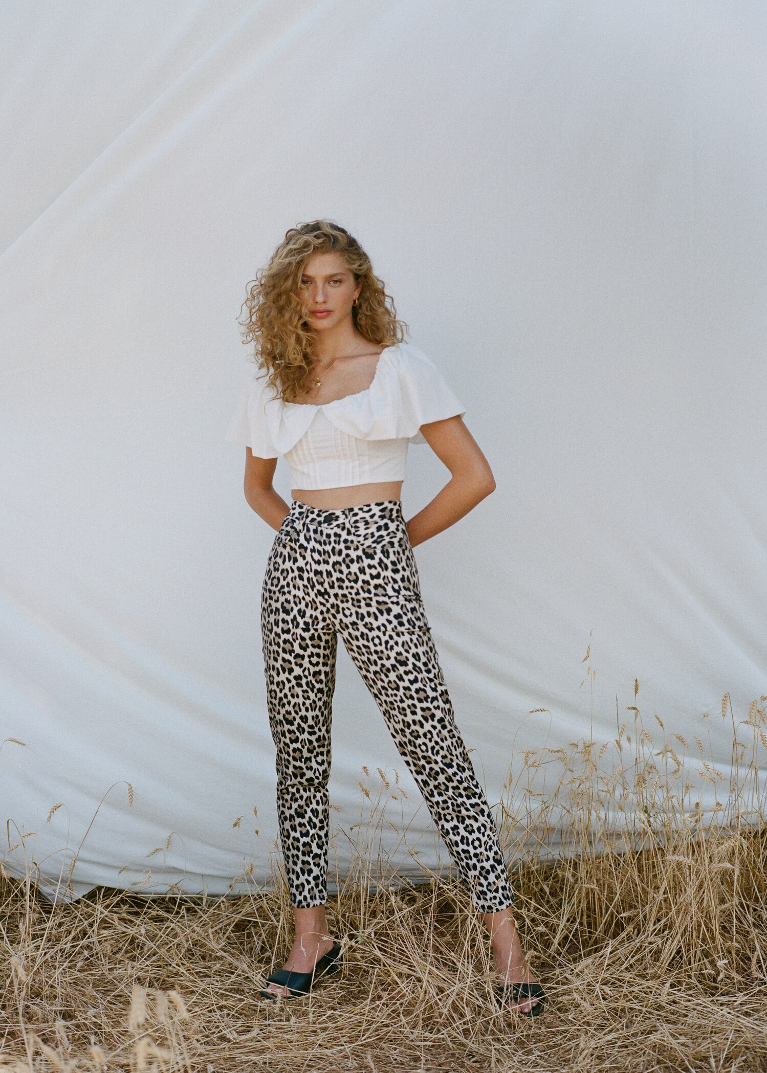 Blusa crop algodón - Detalle del artículo 5